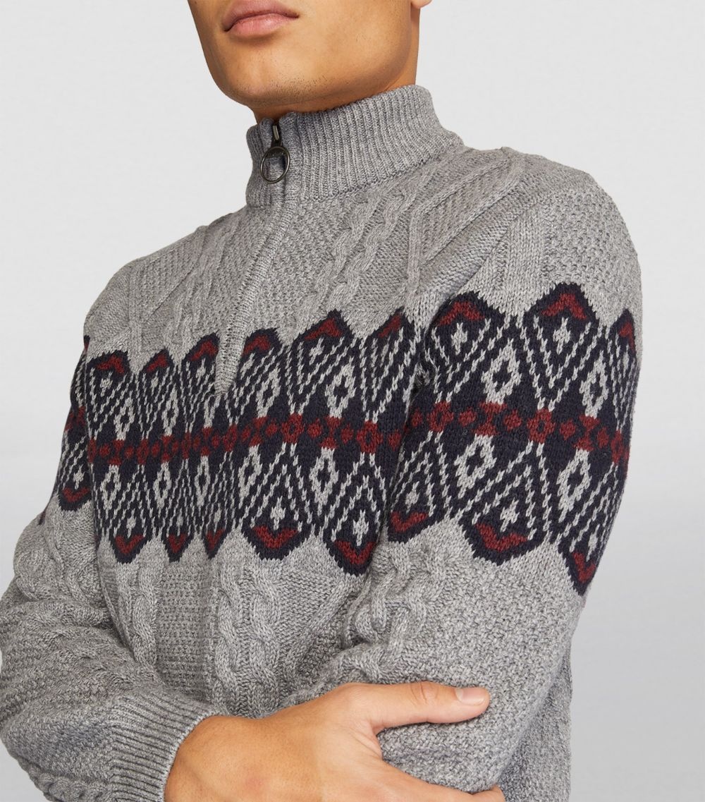 Fair Isle Alwinton Sweater - 6