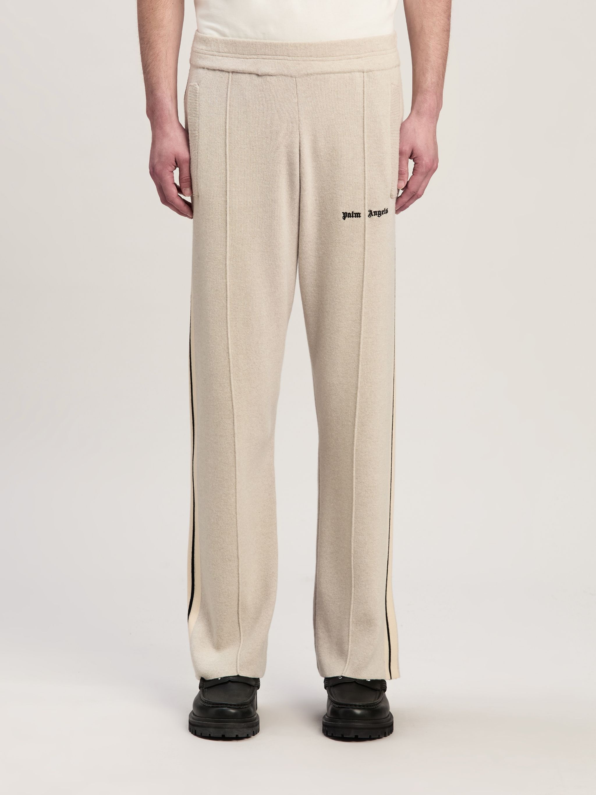 Classic Logo Knit Track Pants - 3