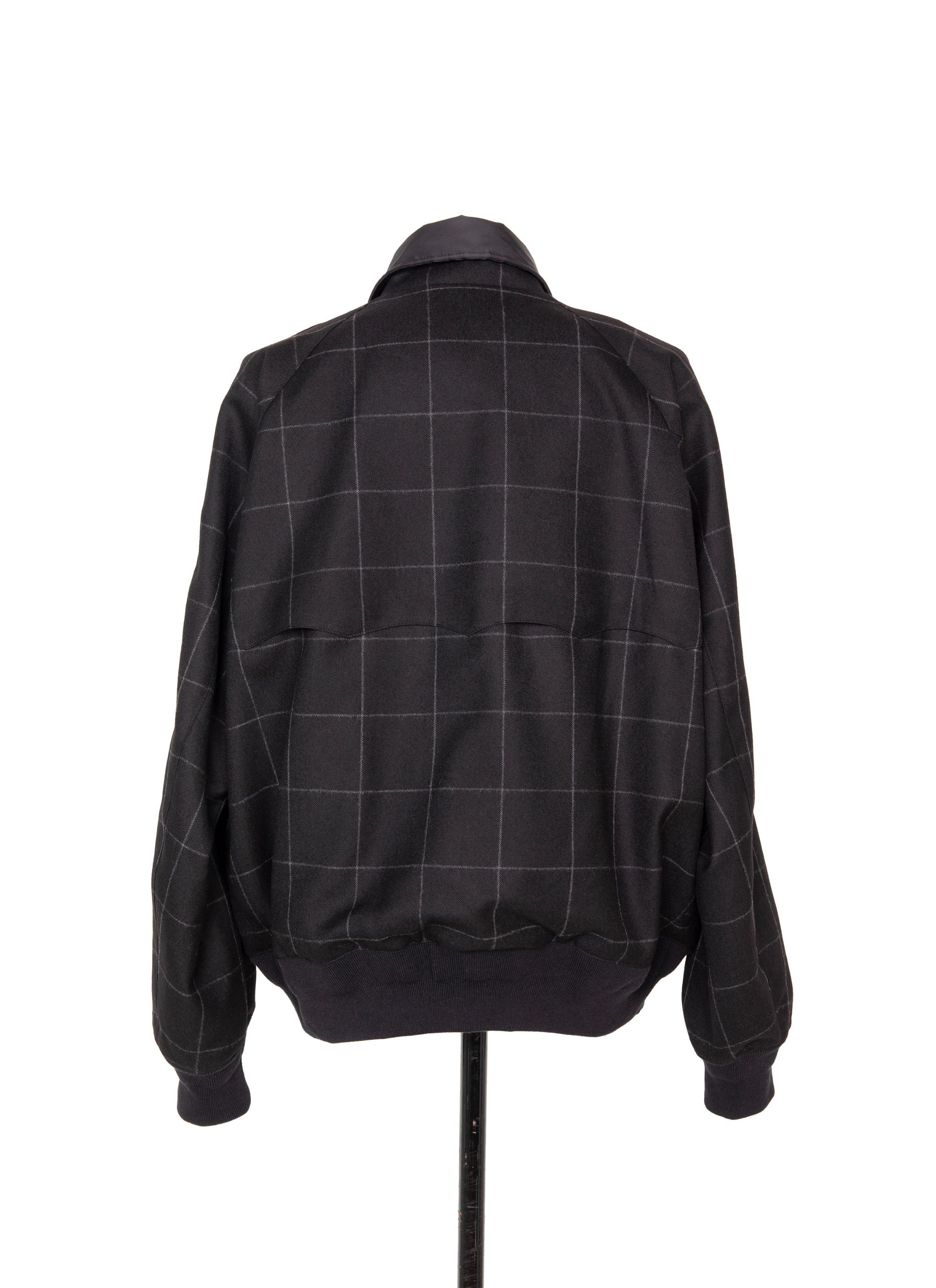 Windowpane Blouson - 4
