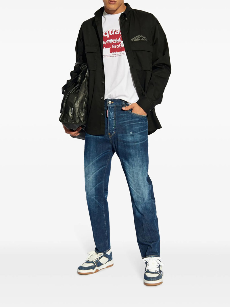 DSQUARED2 logo-print T-shirt outlook