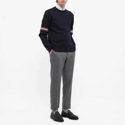 Thom Browne Thom Browne Milano Stitch Crew Knit outlook