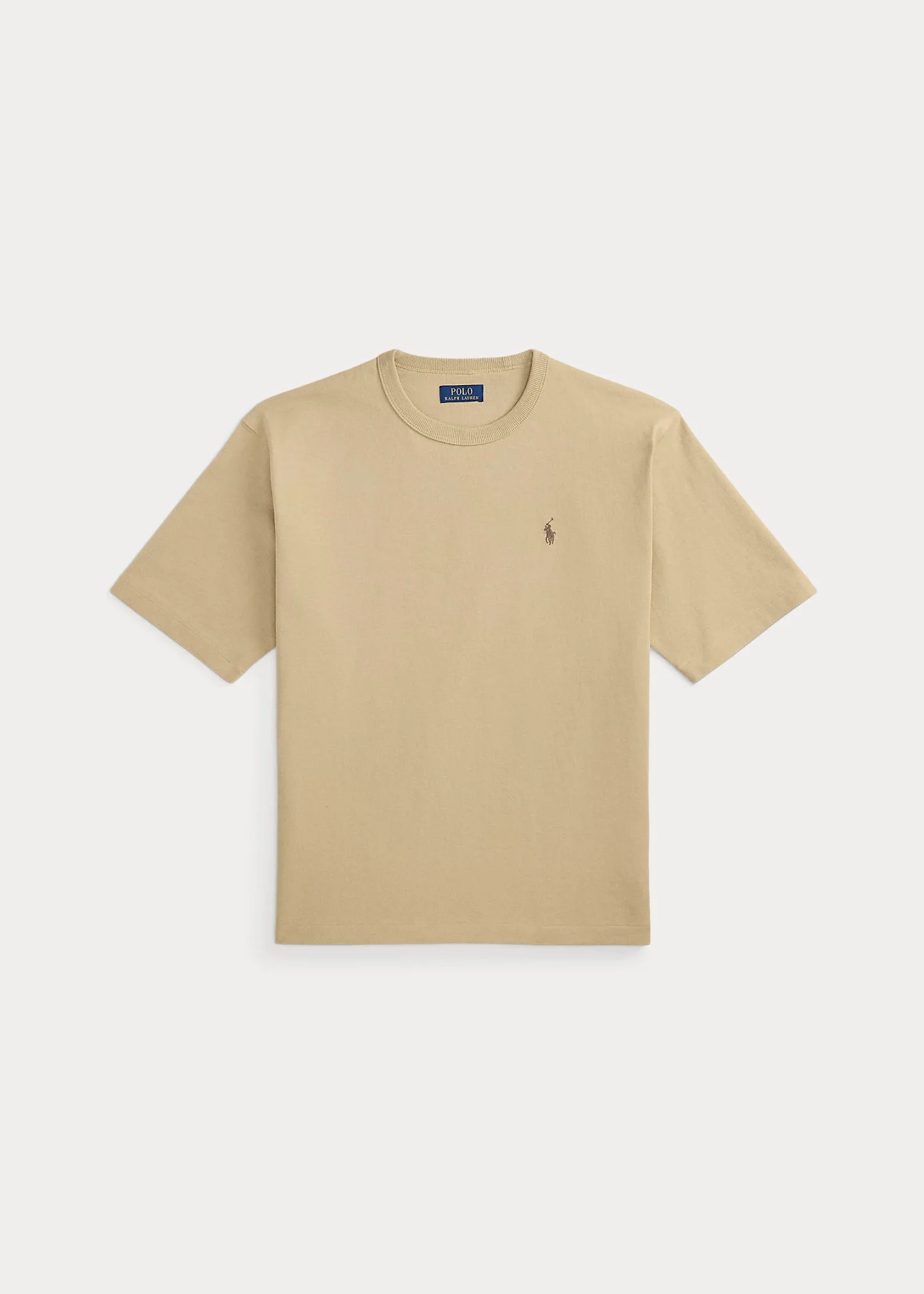Relaxed Fit Jersey Crewneck T-Shirt - 1