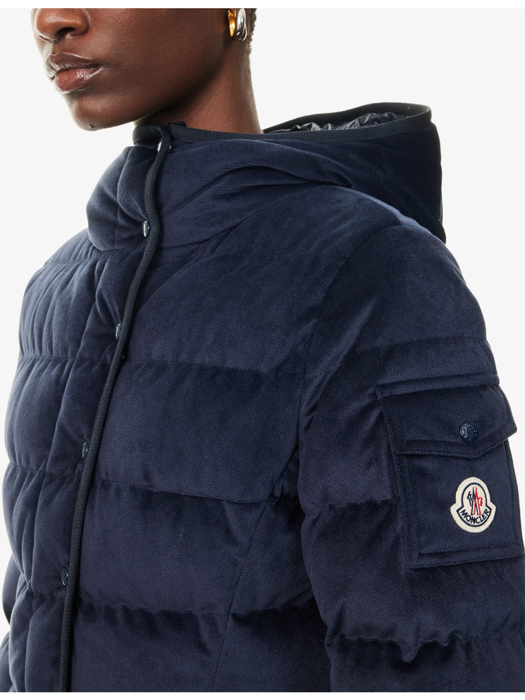 Barante Cinched-Waist Woven-Down Jacket - 5