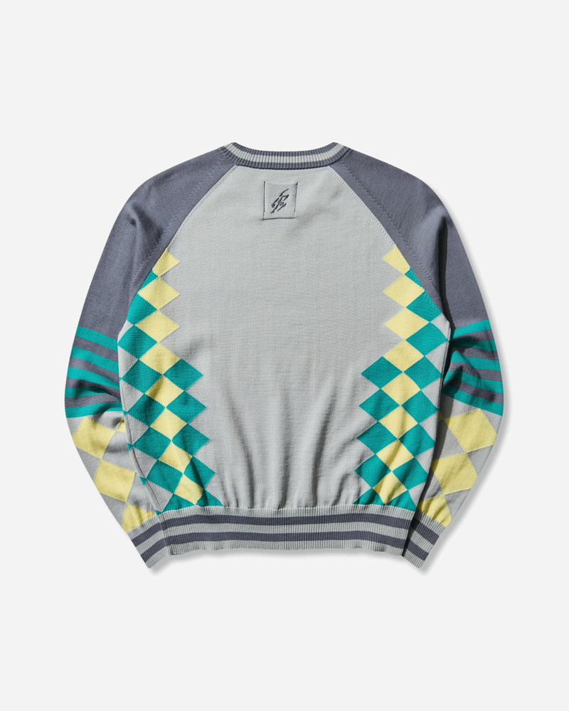 Asics Novalis Laricoid Knit Jumper Blue Haze / Lemon outlook