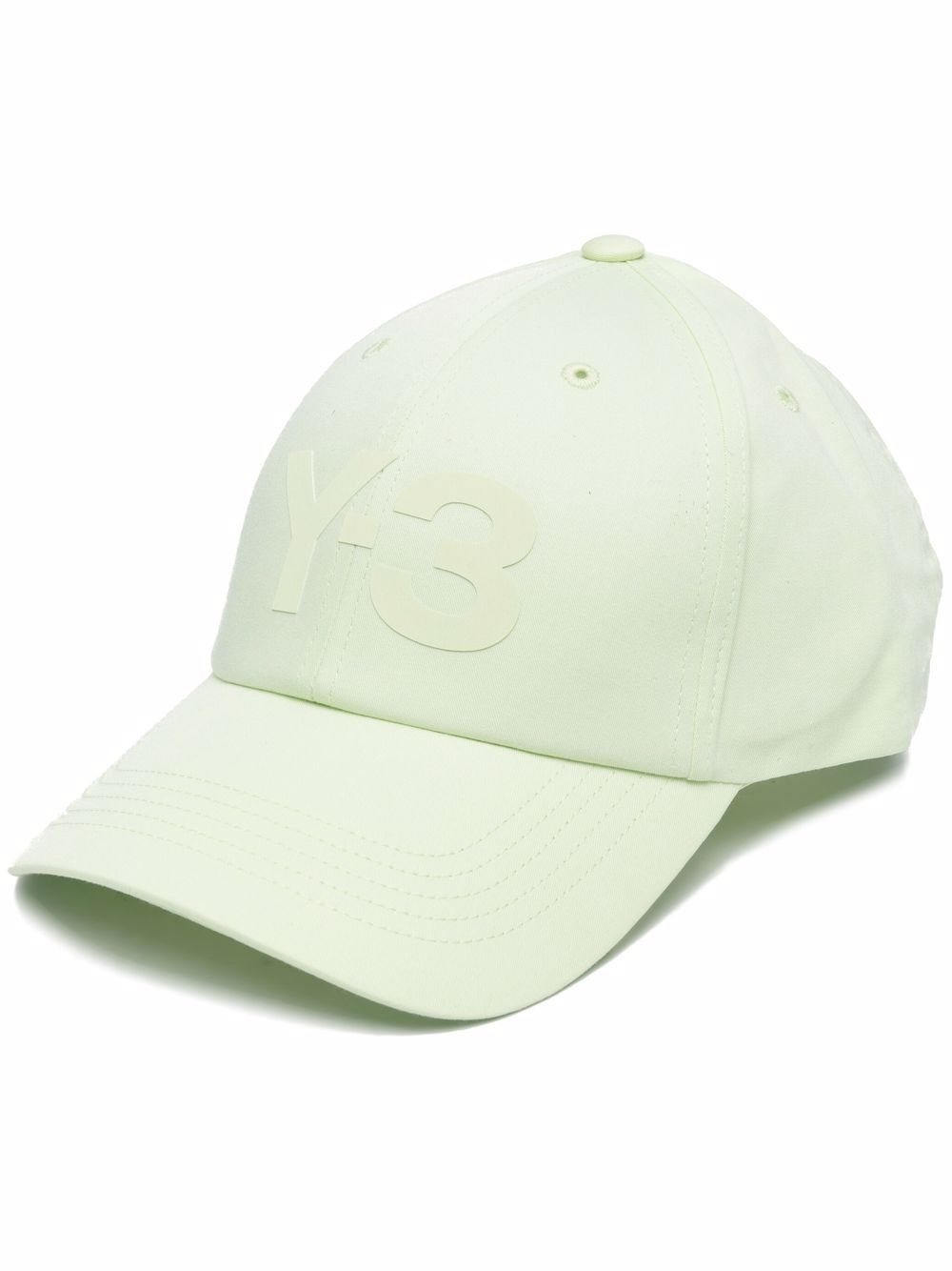 logo-print cotton cap - 1