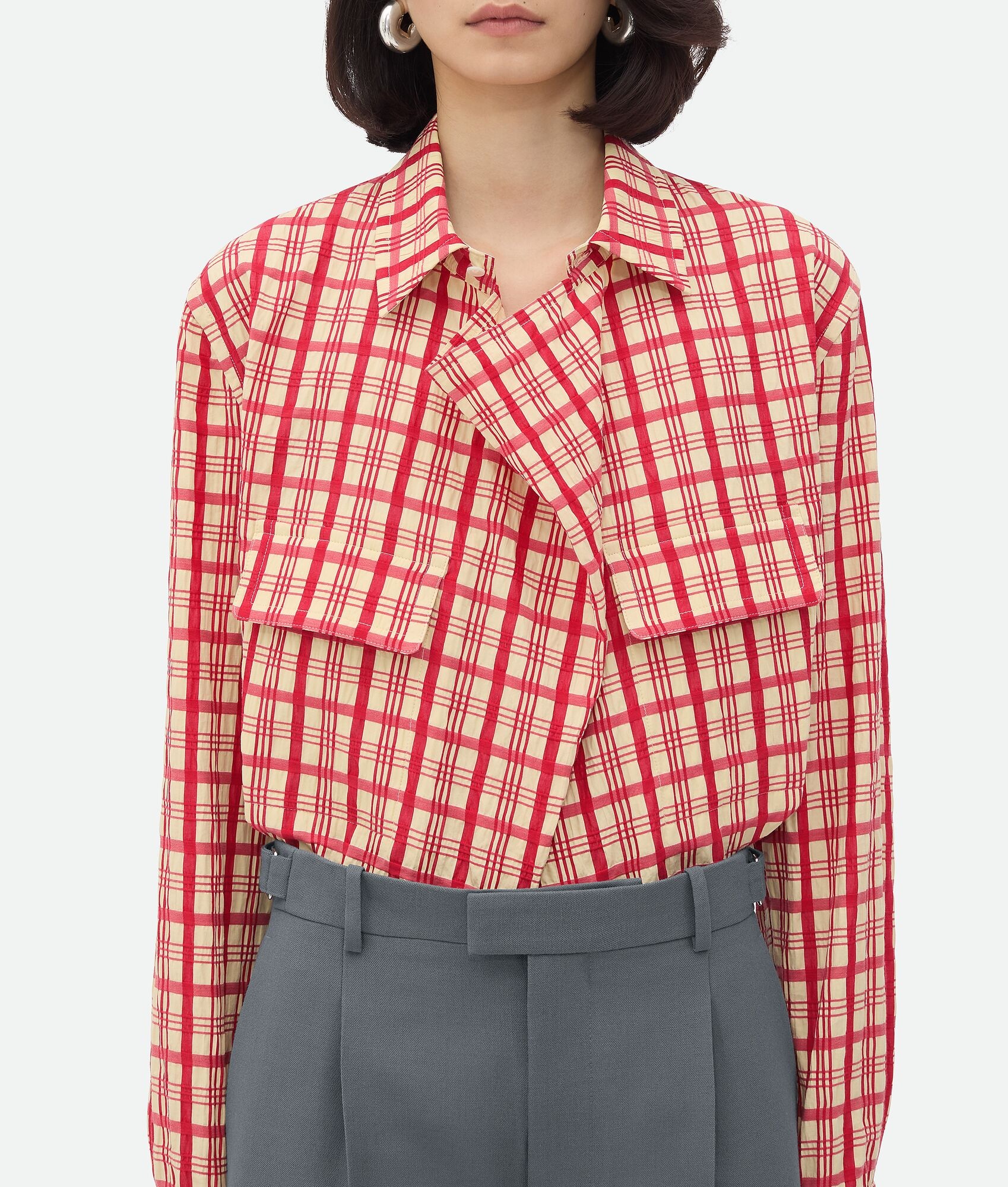 Check Cotton Shirt - 6