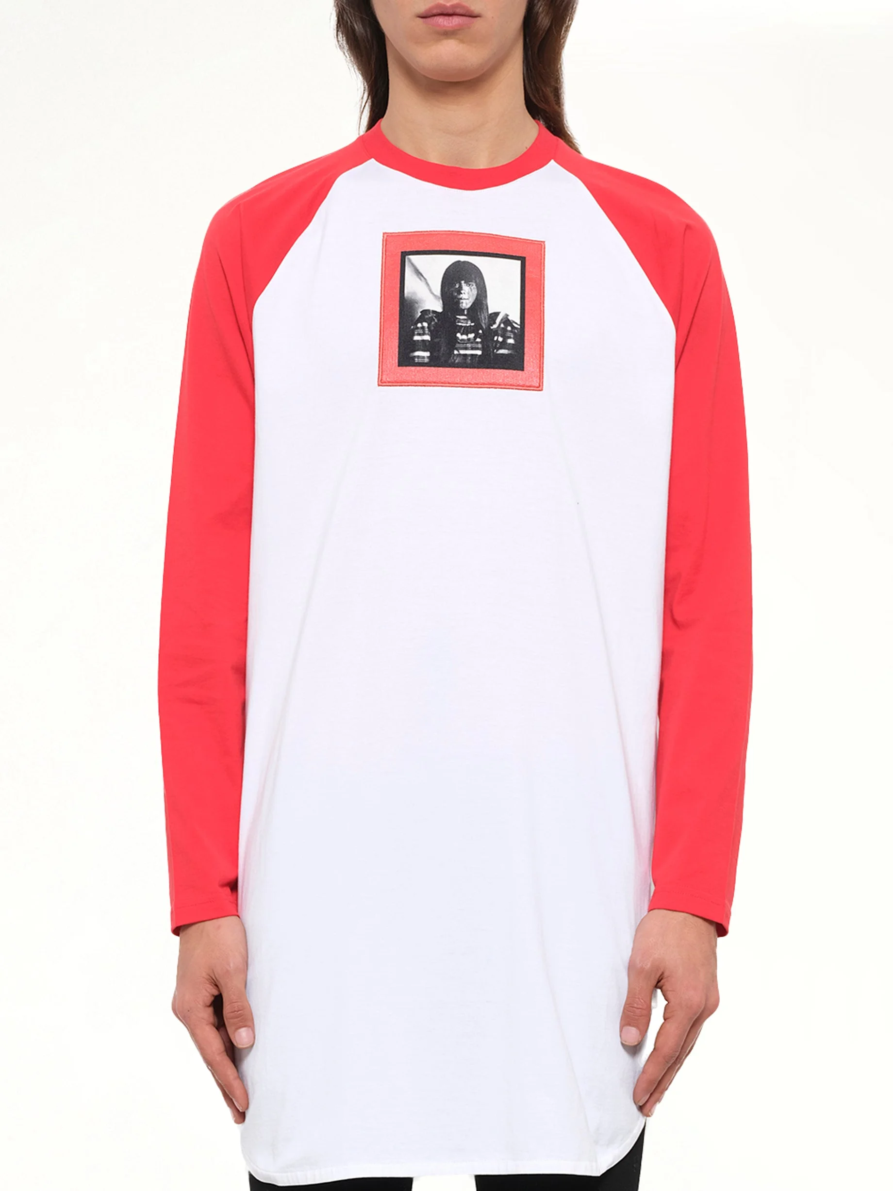 Podium 3/4 T-Shirt in White - 1