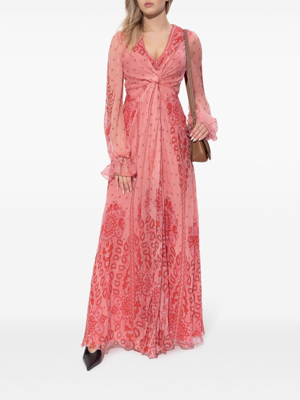 printed maxi dress - 2