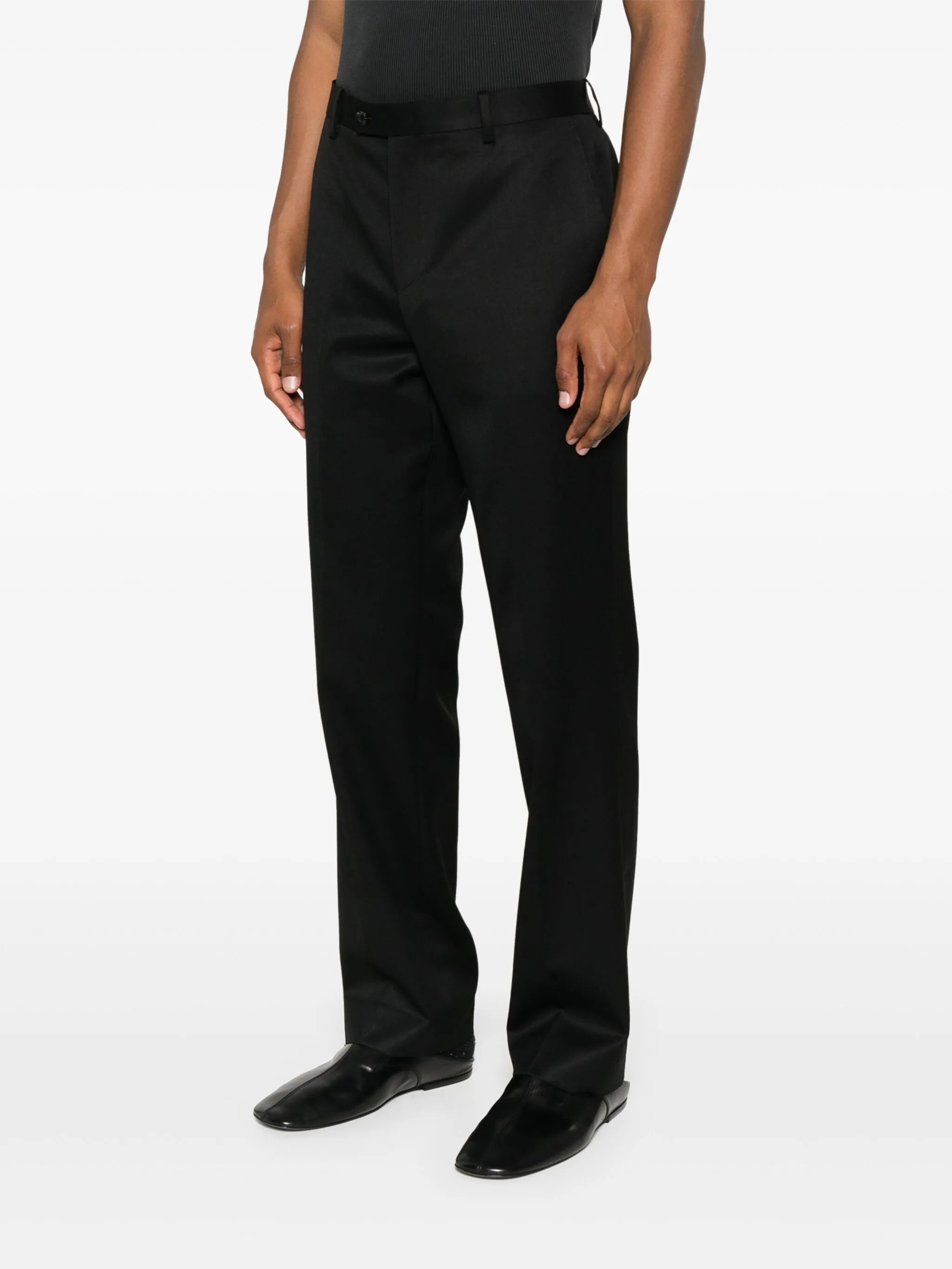 Wool Tailored Trousers - 5