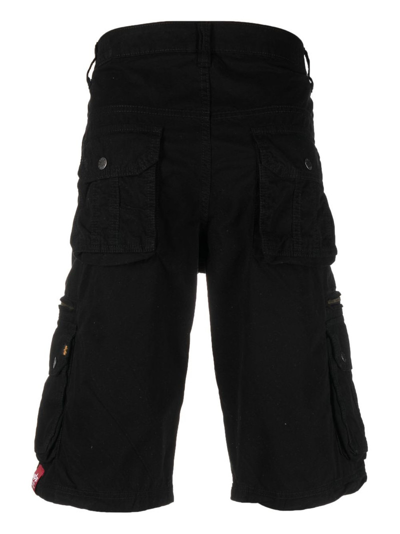 ALPHA INDUSTRIES cargo-pocket cotton bermuda shorts outlook