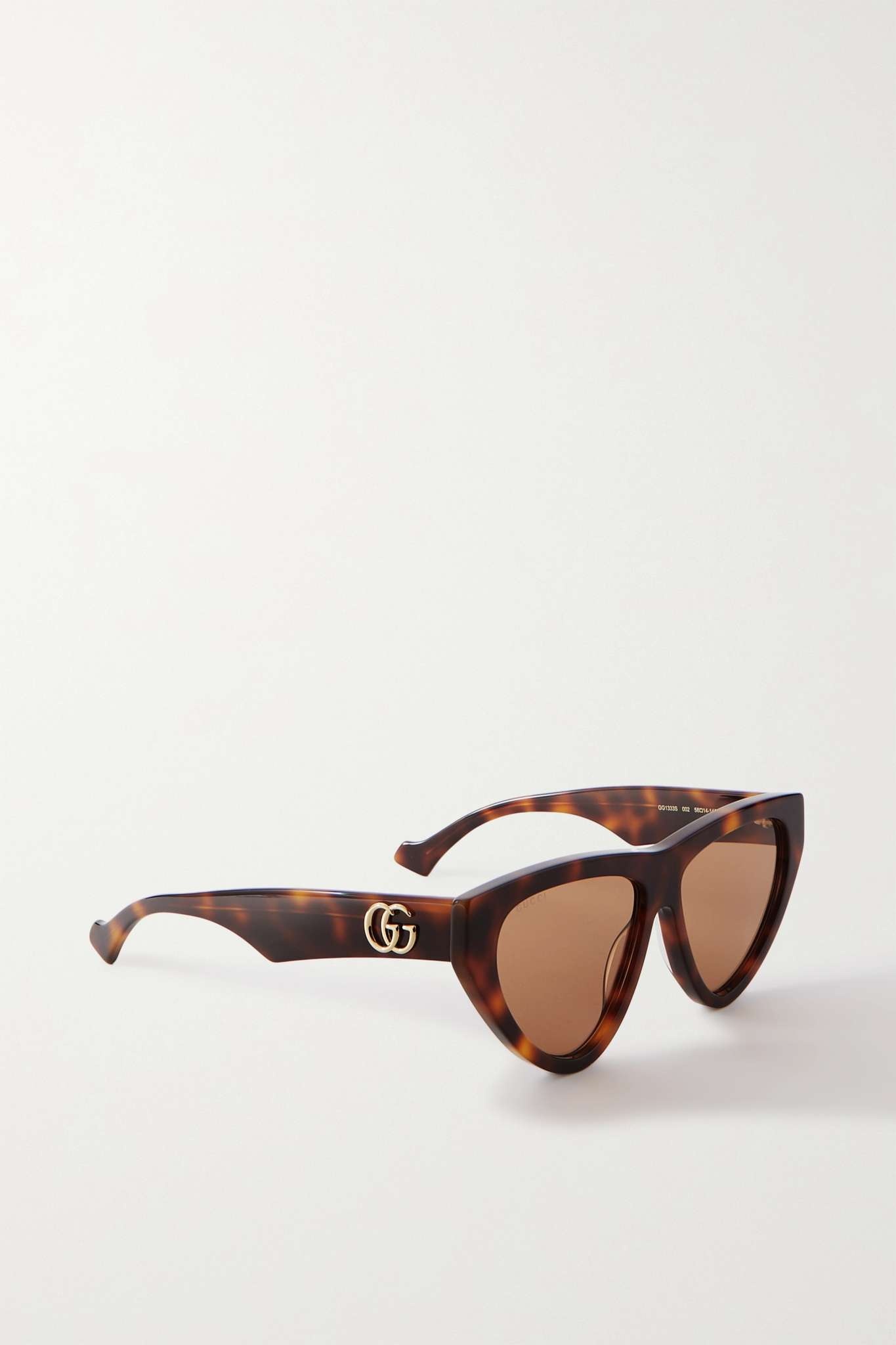 Cat-eye tortoiseshell acetate sunglasses - 3