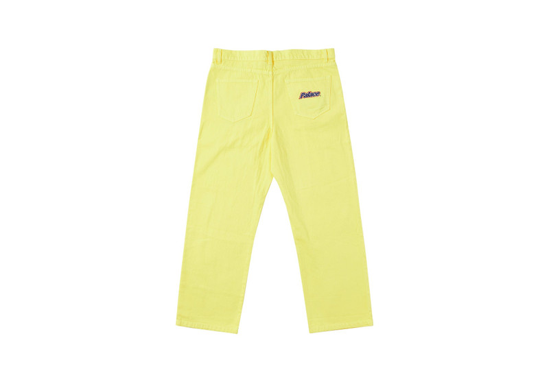 PALACE BAGGIER JEAN PASTEL YELLOW outlook