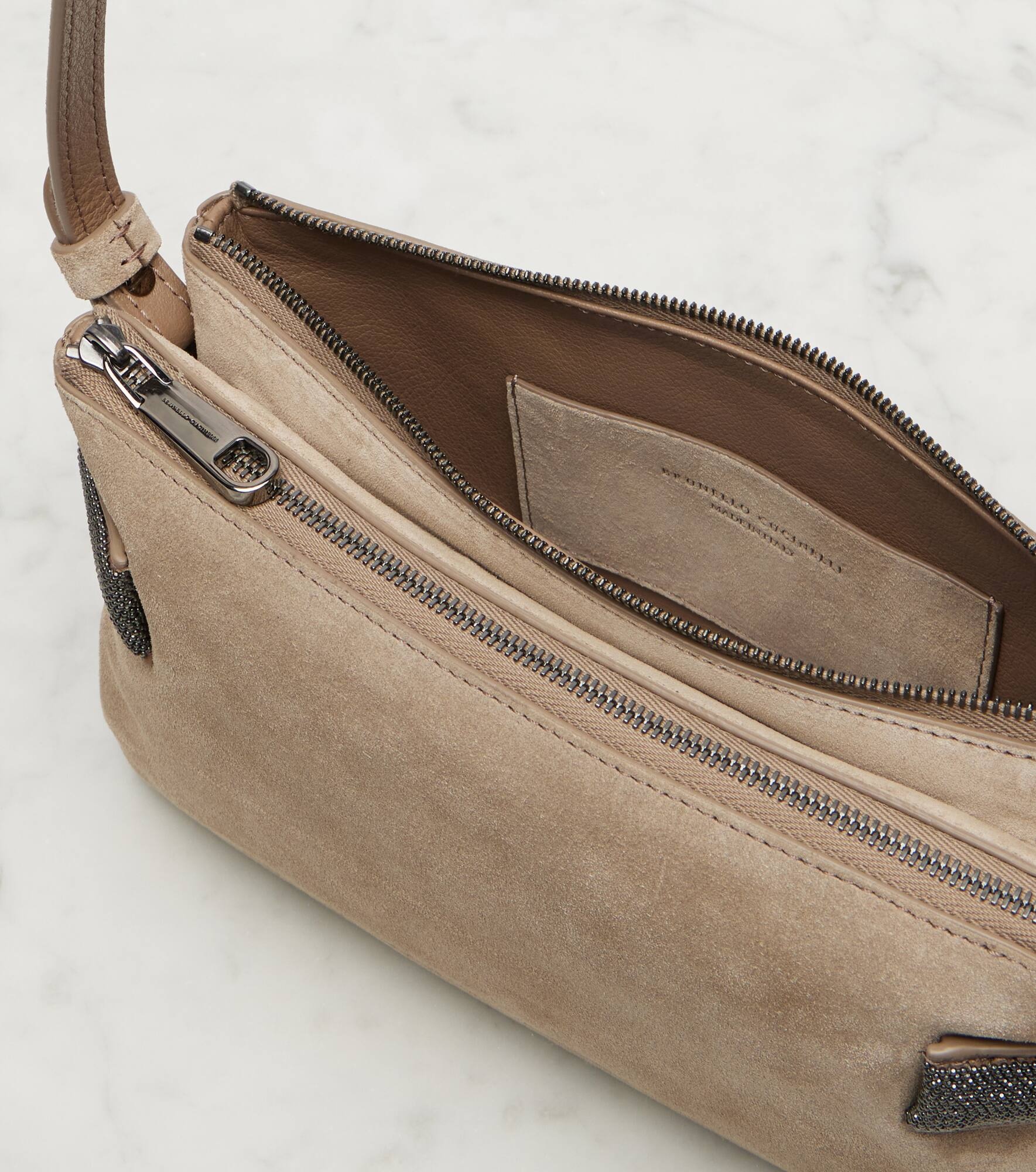 Essence Monili Small suede shoulder bag - 3
