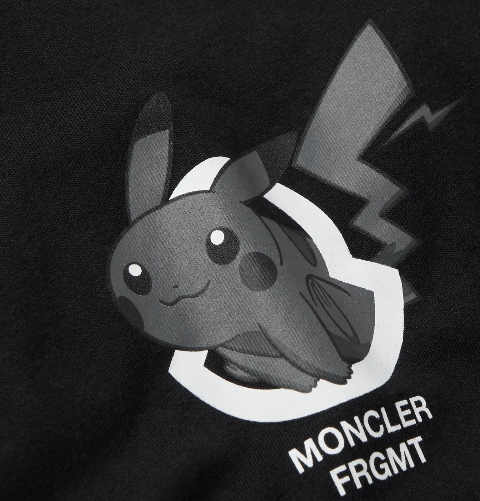 + Pokémon 7 Moncler Fragment Hiroshi Fujiwara Printed Cotton-Jersey T-Shirt - 3