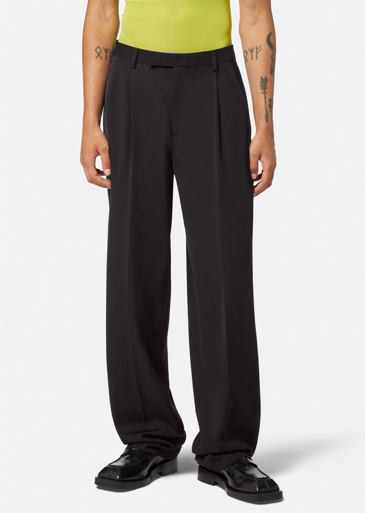 Wide Leg Formal Pants - 3