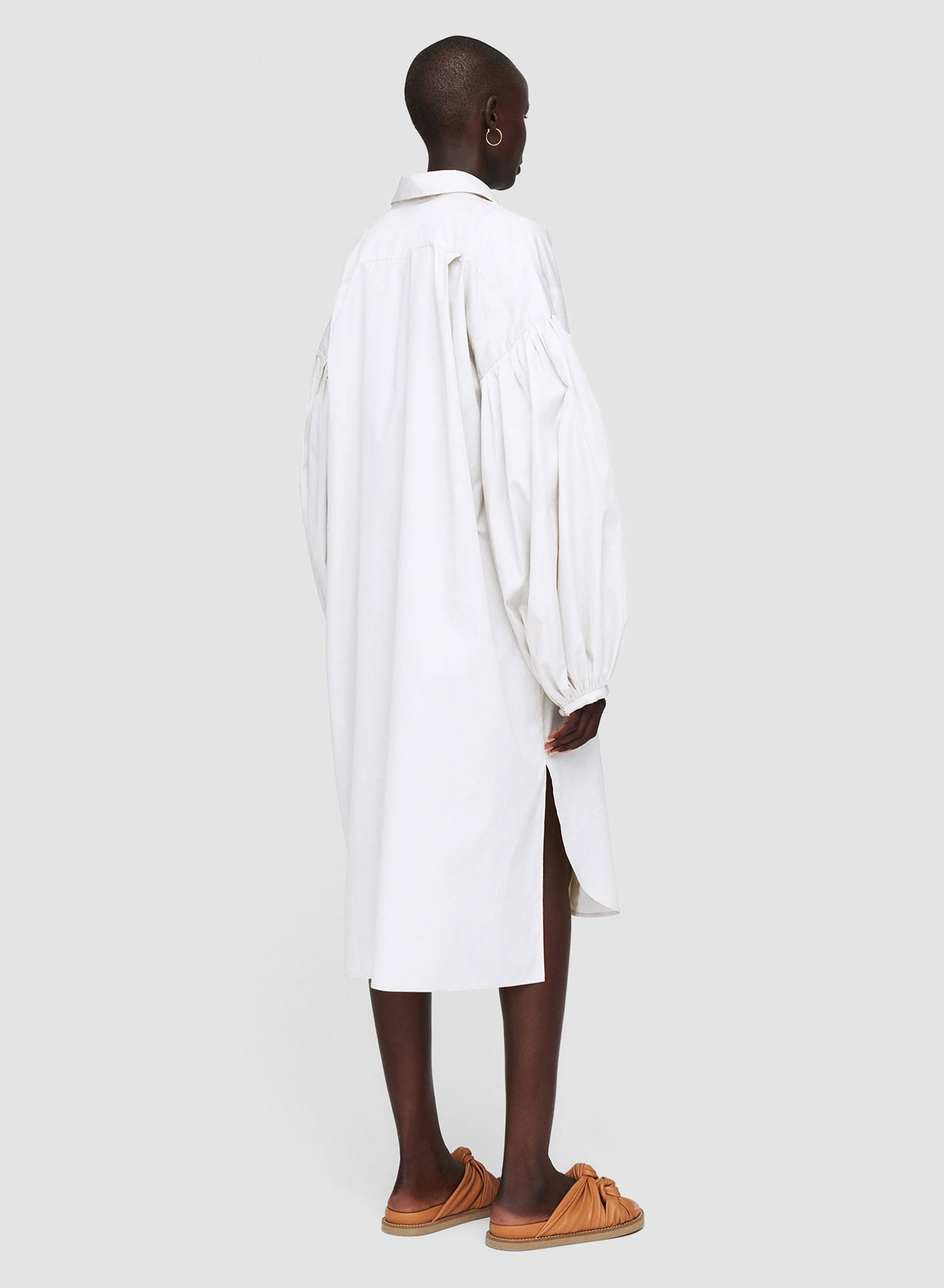 Poplin Montague Dress - 3