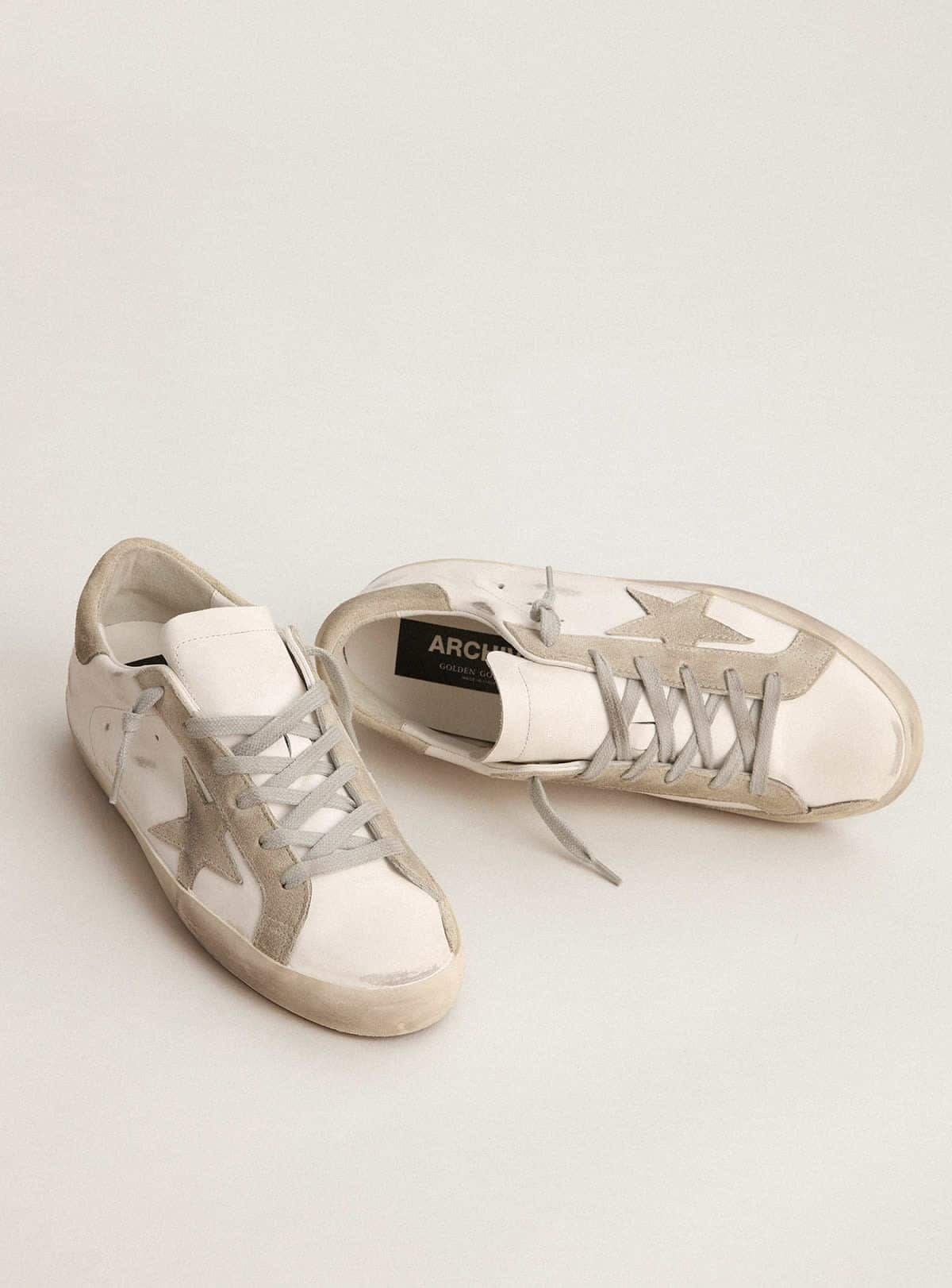 Men’s Super-Star with gray suede star and heel tab - 2