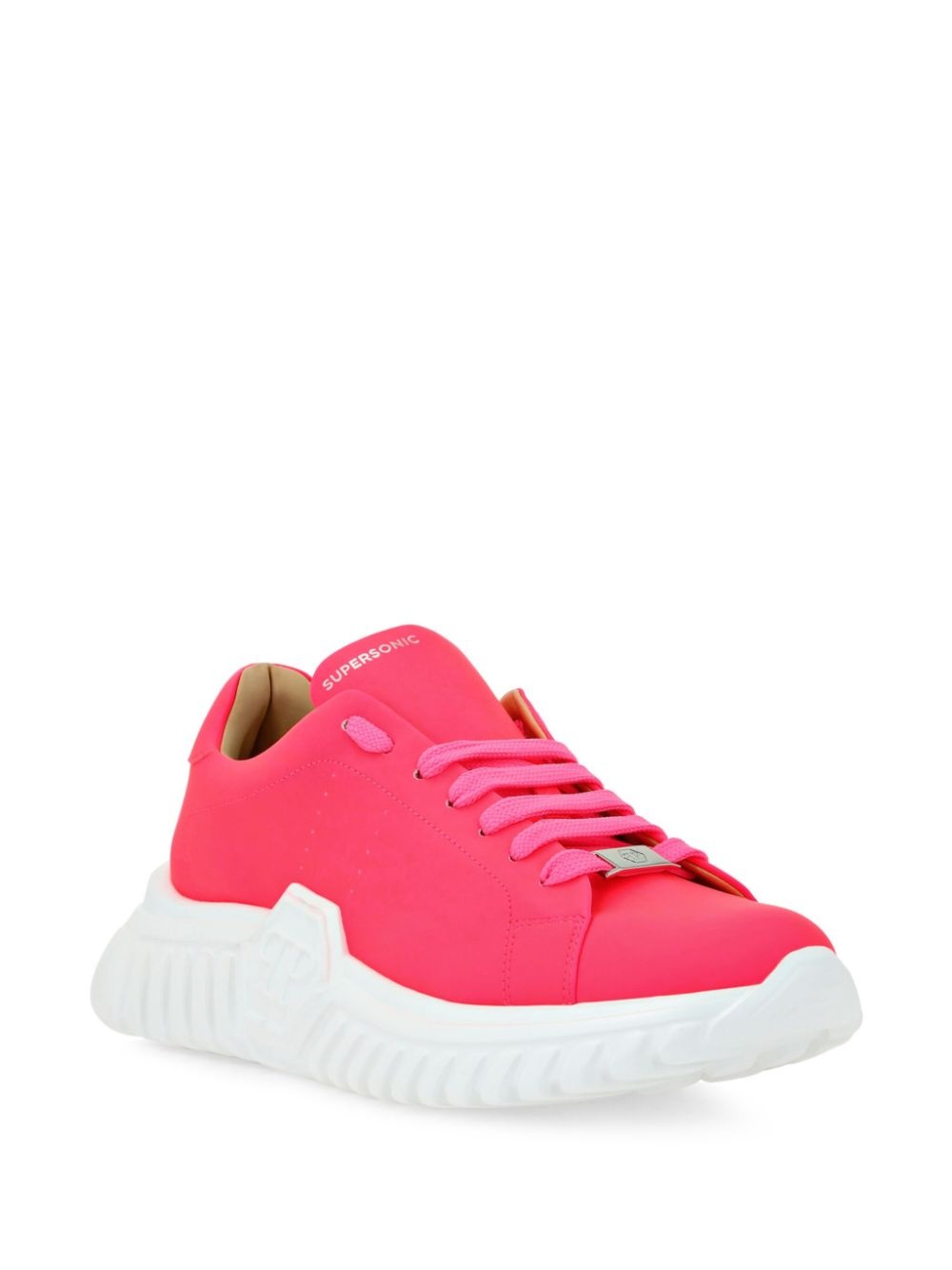 Runner Hexagon low-top leather sneakers - 2