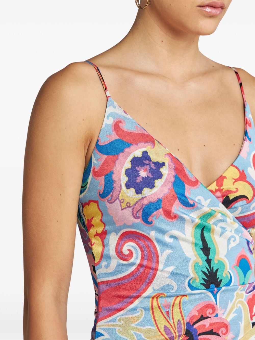 long floral-print dress - 4