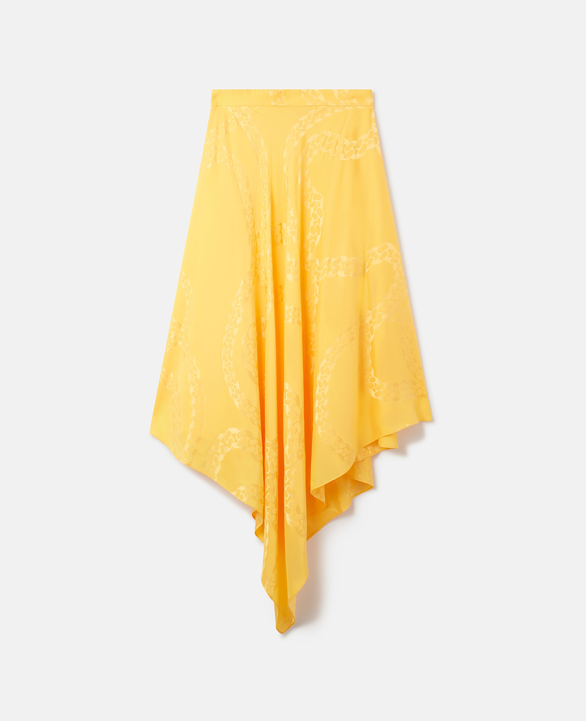 Falabella Chain Asymmetric Midi Skirt - 1