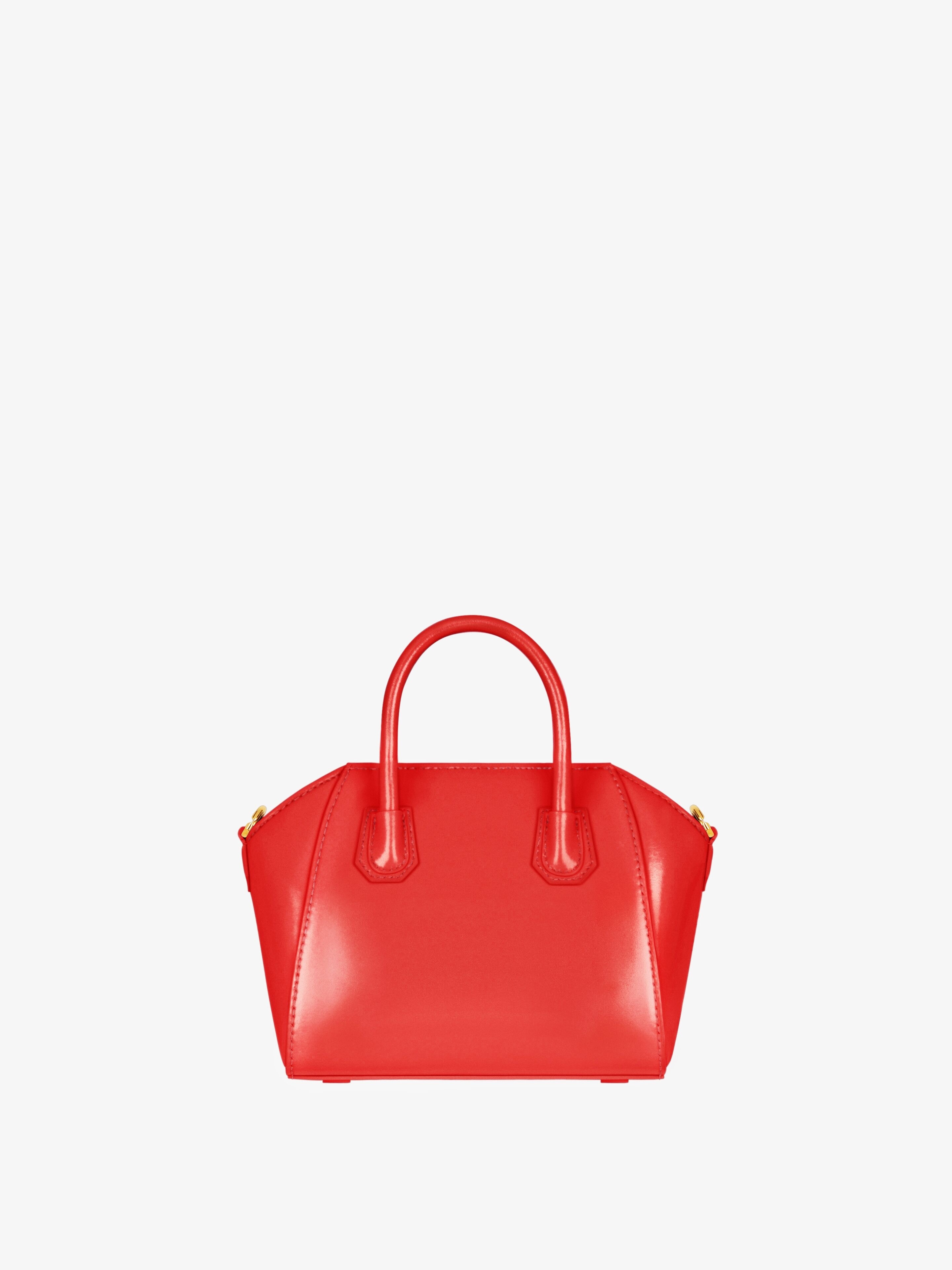 Givenchy Antigona mini red bag  Givenchy bag mini, Givenchy bag, Bags