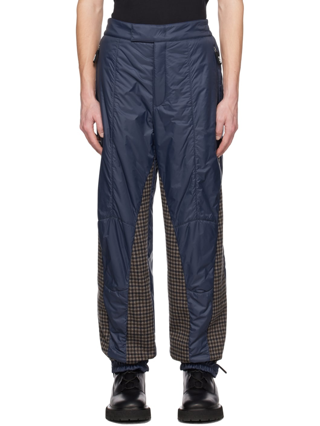 Navy Insulated Trousers - 1