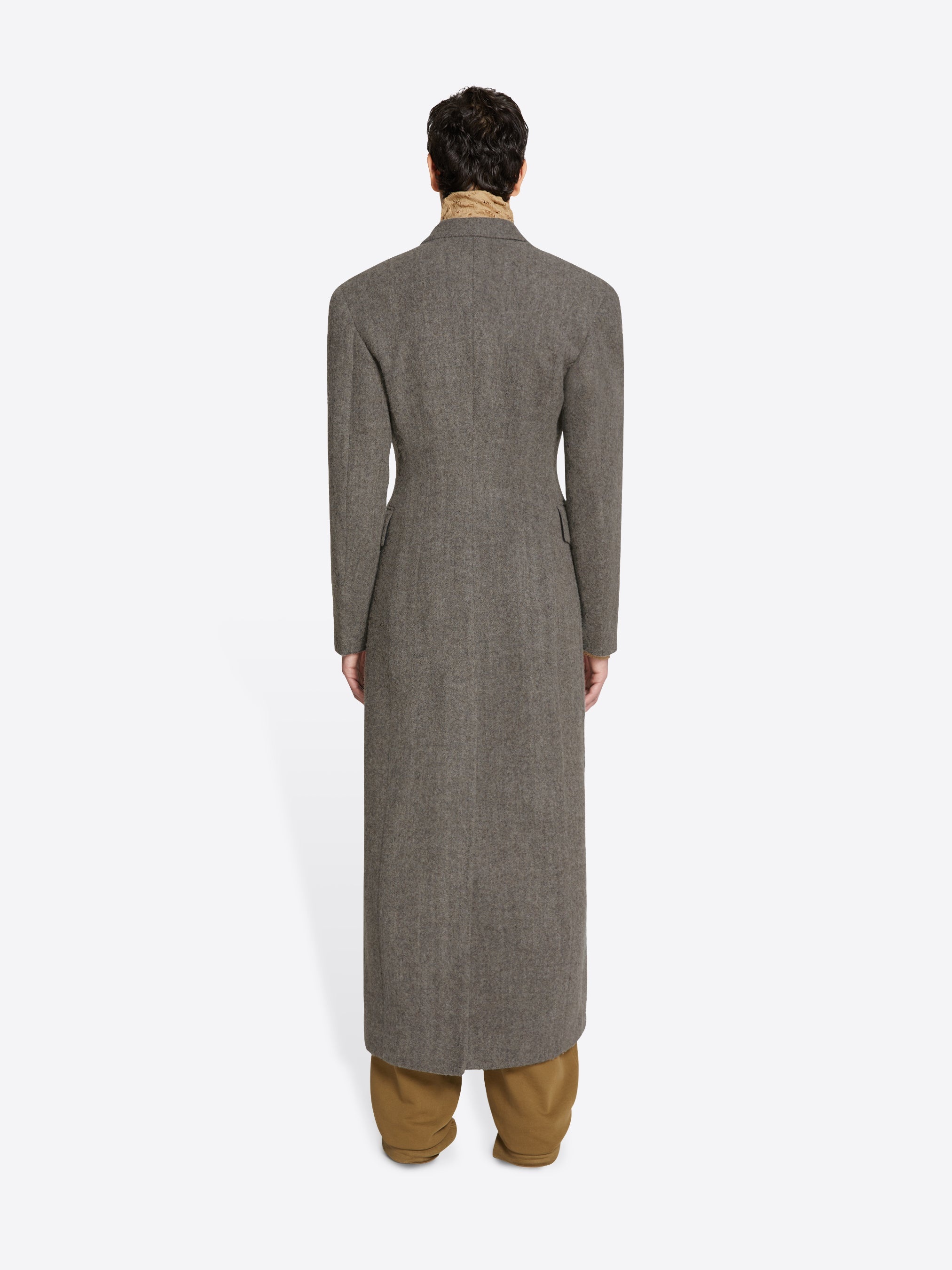 LONG WAISTED COAT - 4