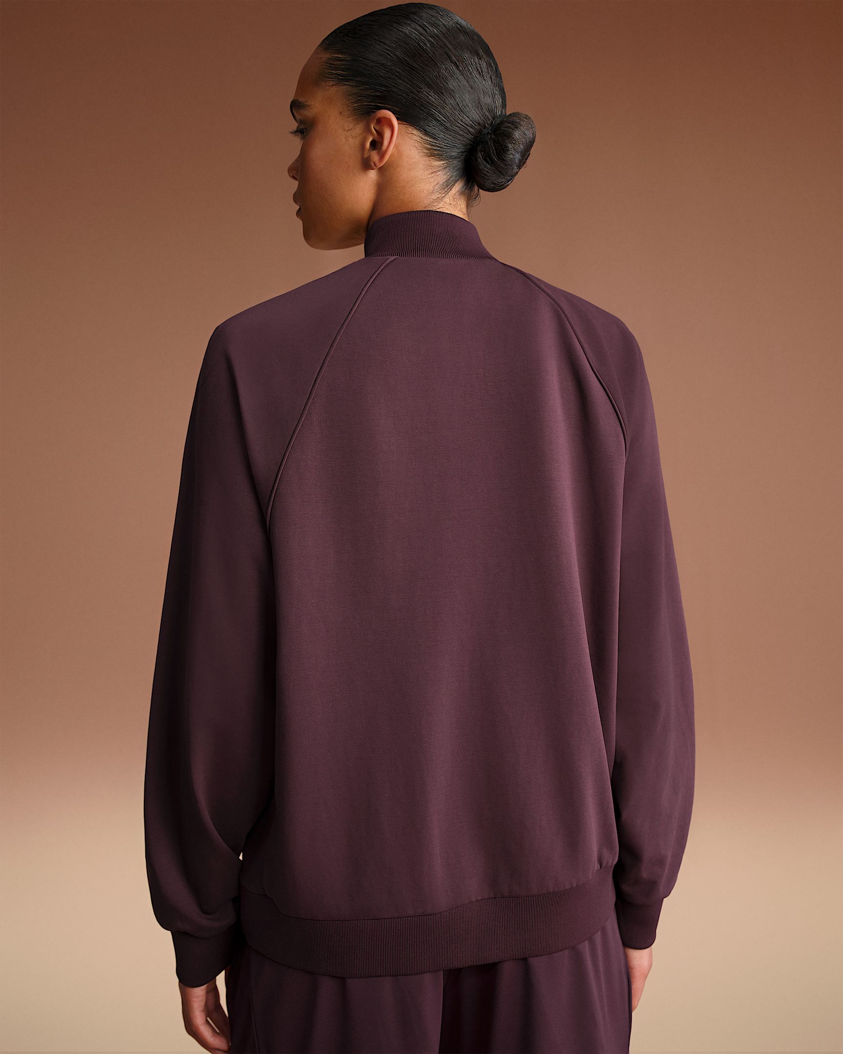 NikeSKIMS Matte Tricot Women's Oversized Full-Zip Track Jacket - 2
