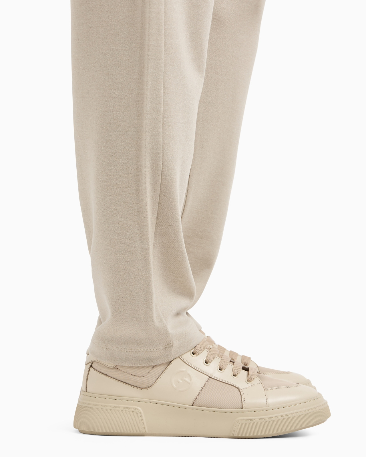 TROUSERS IN PURE CASHMERE JERSEY CLOTH - 5