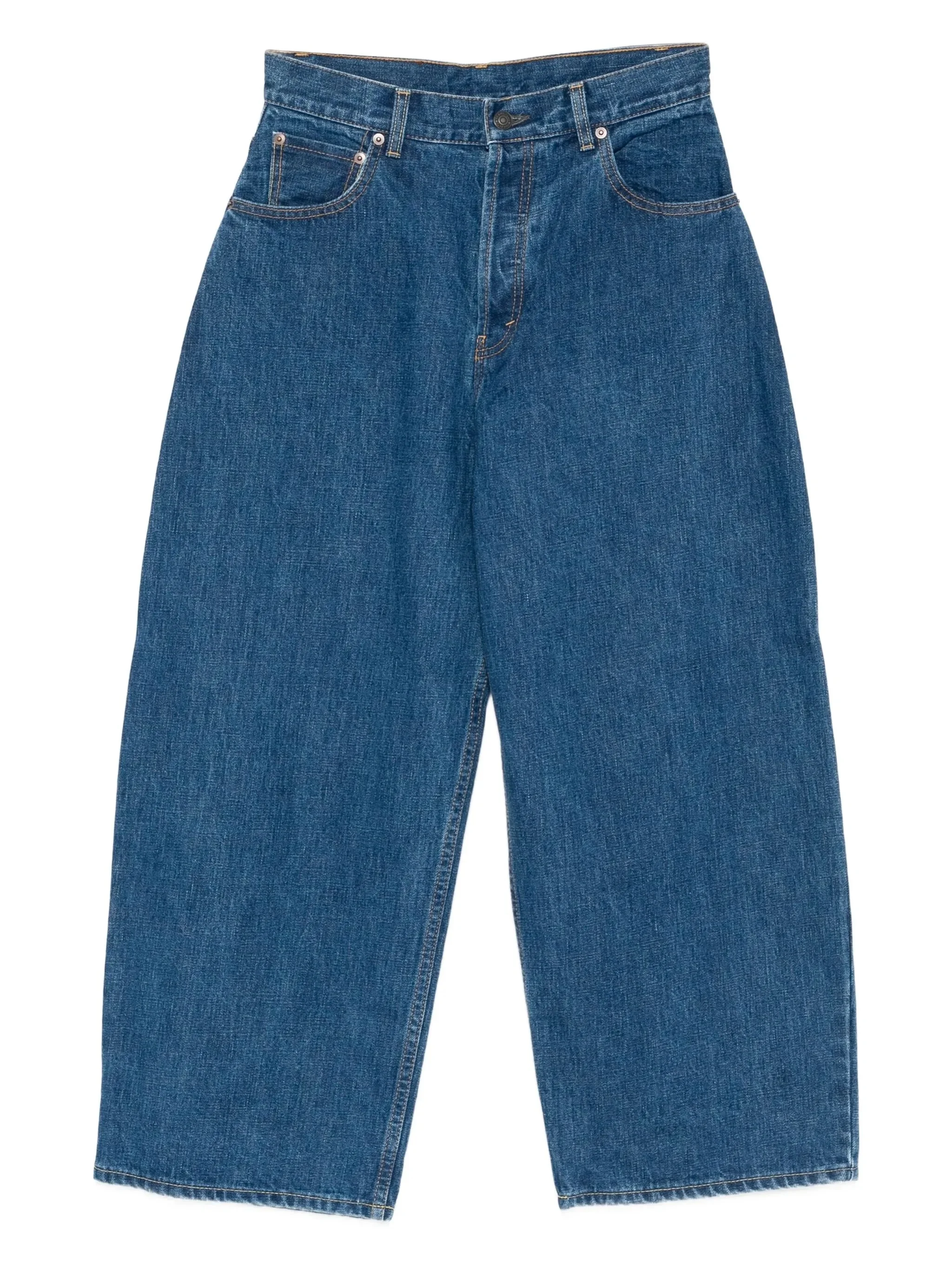 x Beams Plus five-pocket jeans - 1