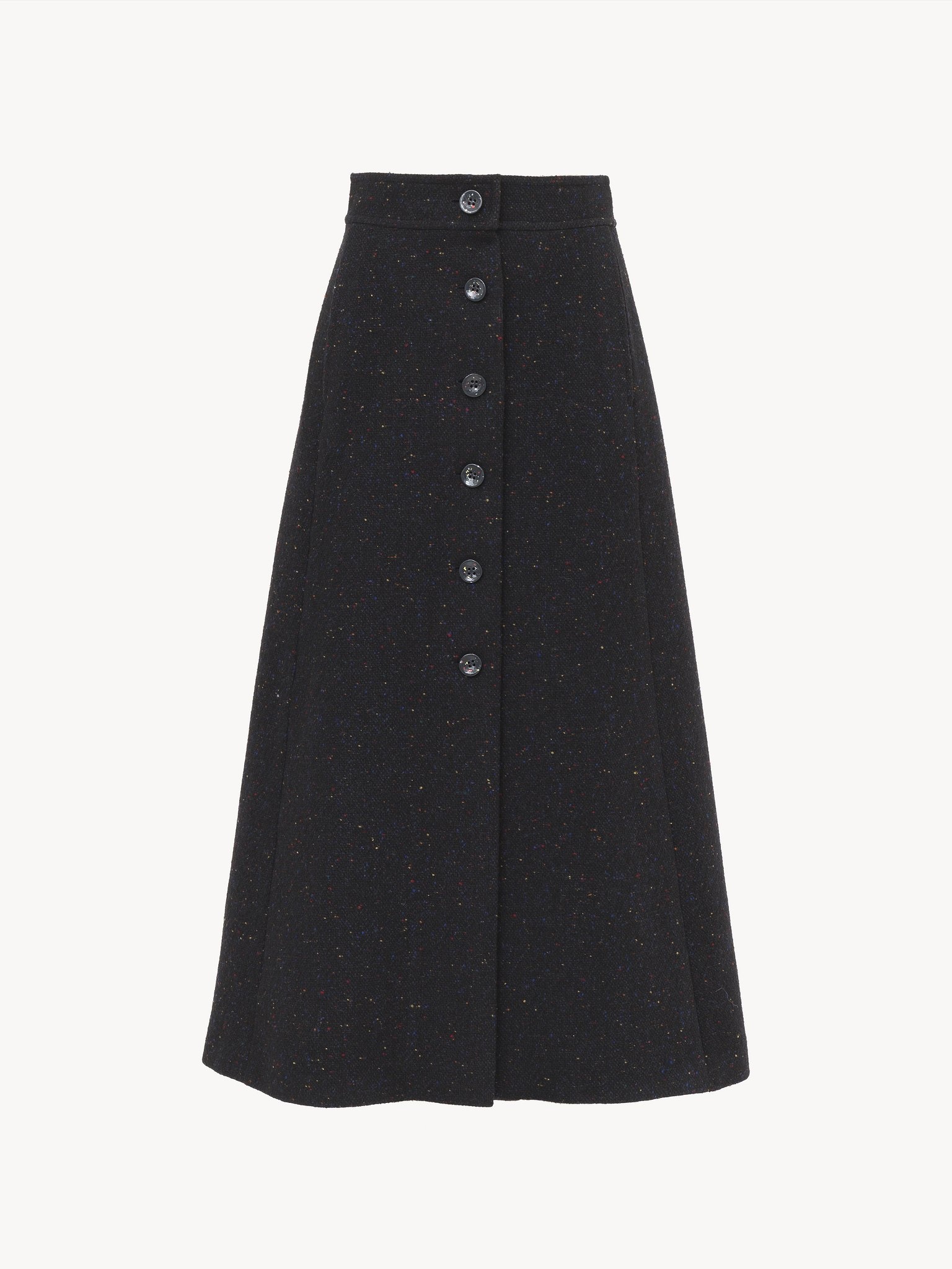 A-LINE MID-LENGTH SKIRT - 4