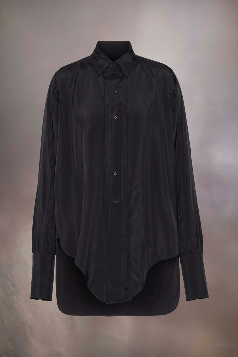 Dropped hem shirt 1