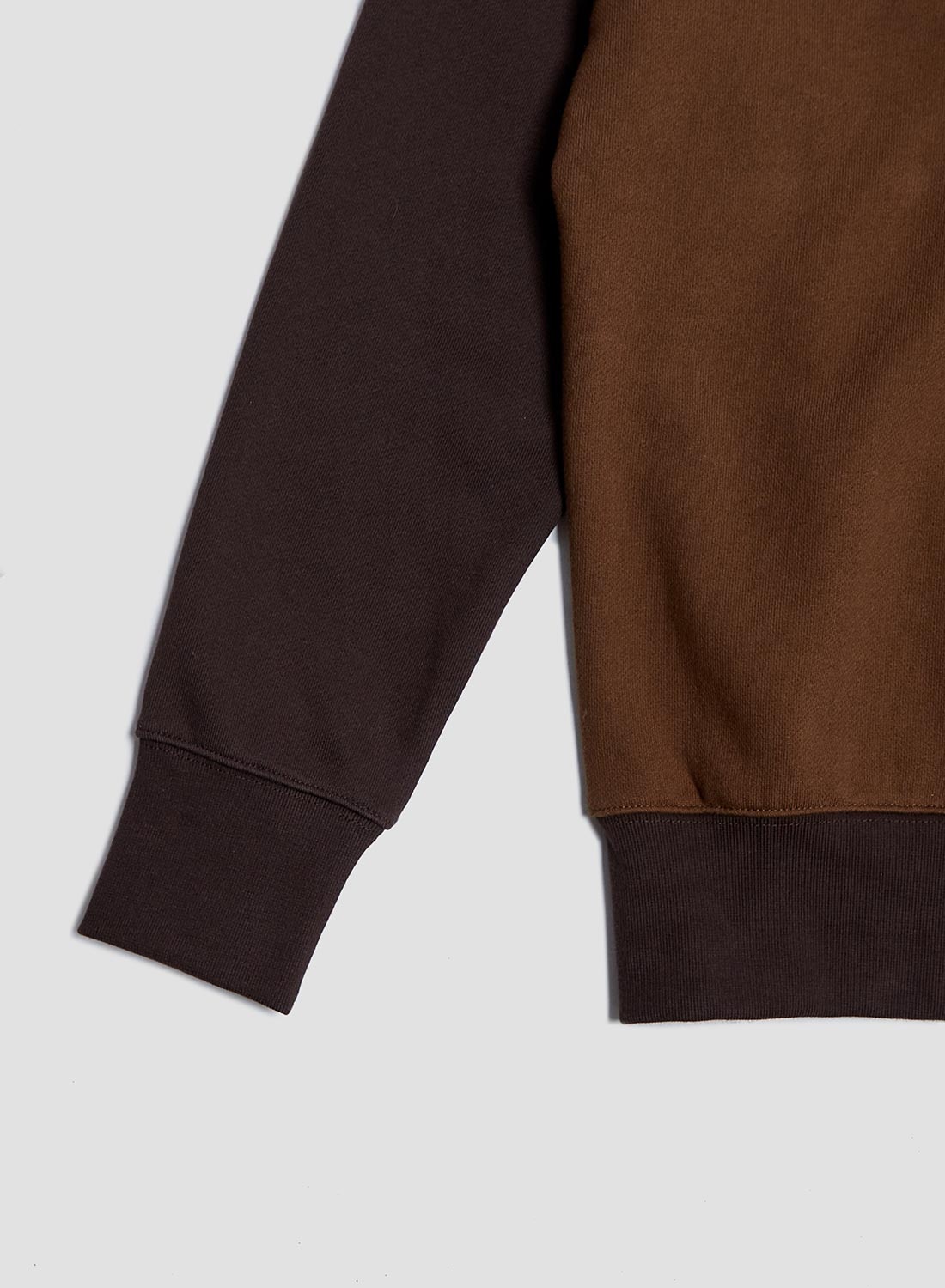 Wild Bricks Mec Half Zip Pullover Brown - 5