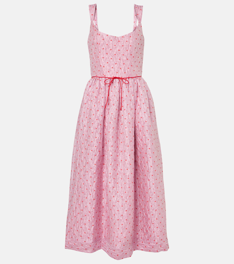 Apple polka-dot corset dress - 1