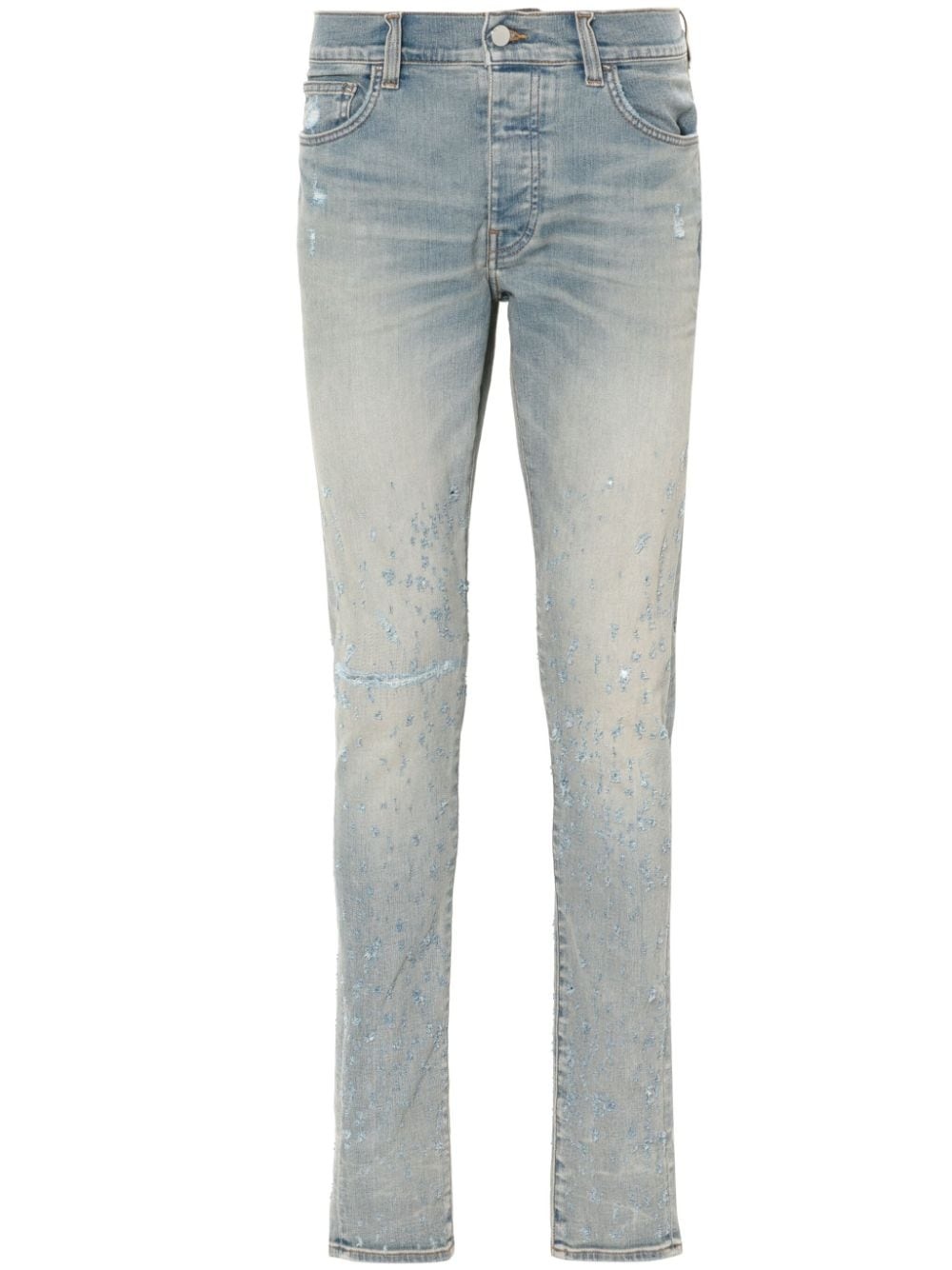 Shotgun mid-rise skinny jeans - 1