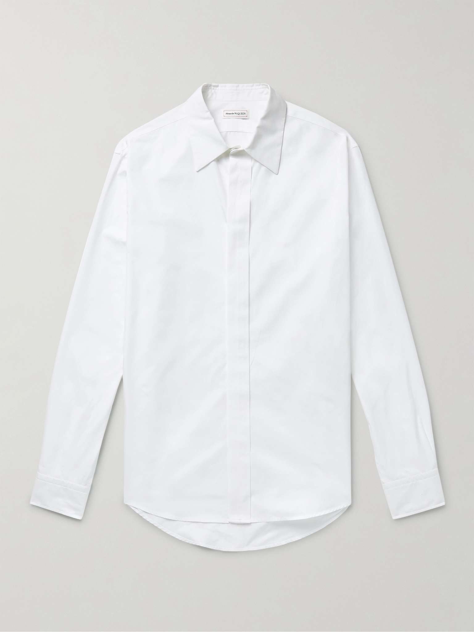 Slim-Fit Organic Cotton-Poplin Shirt - 1