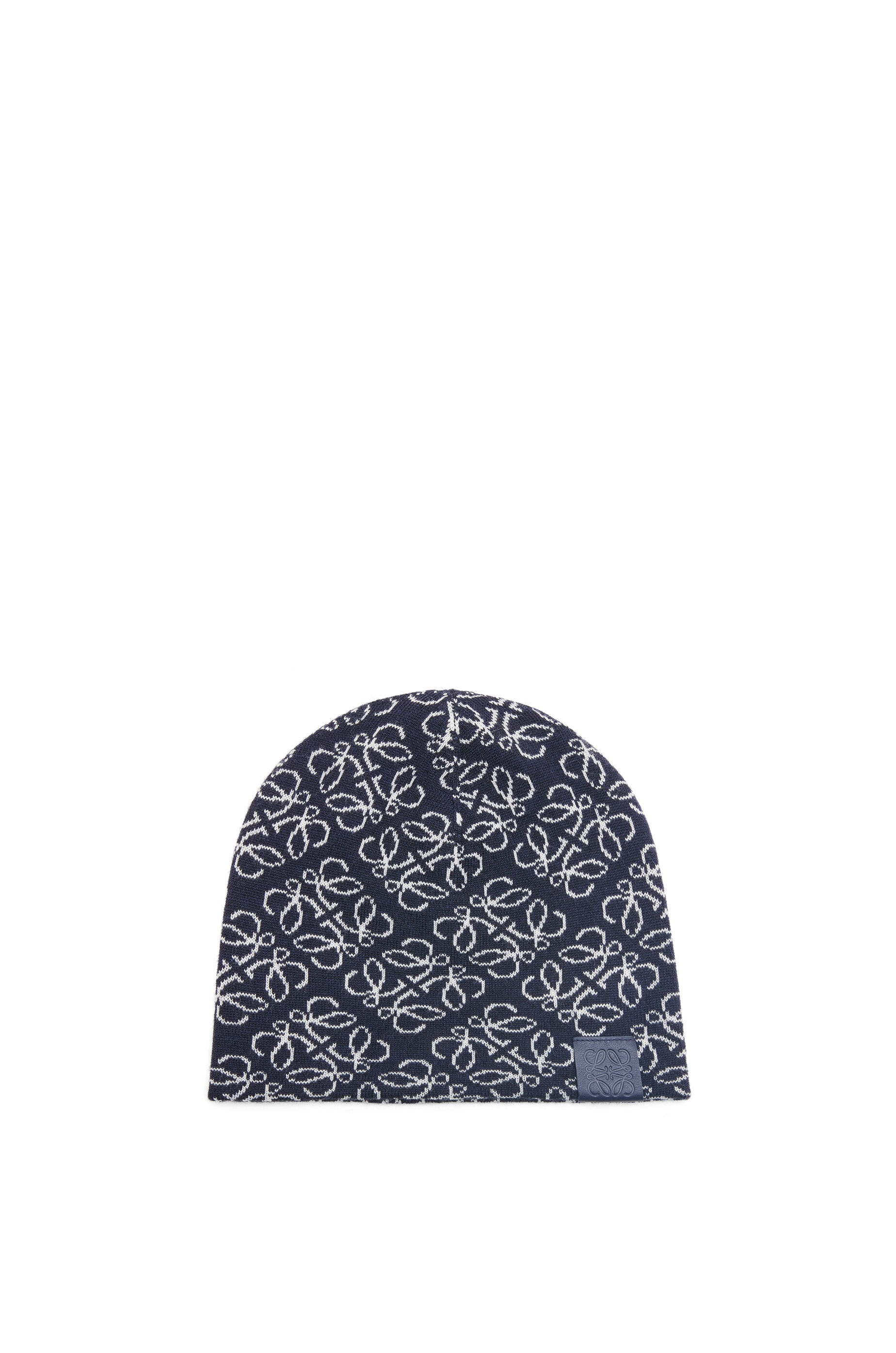 All-over Anagram beanie in wool - 2