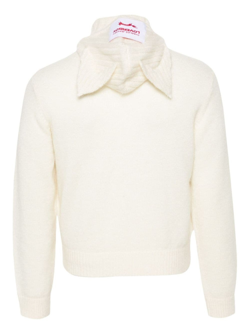 CHARLES JEFFREY LOVERBOY roll-neck wide-sleeves jumper outlook