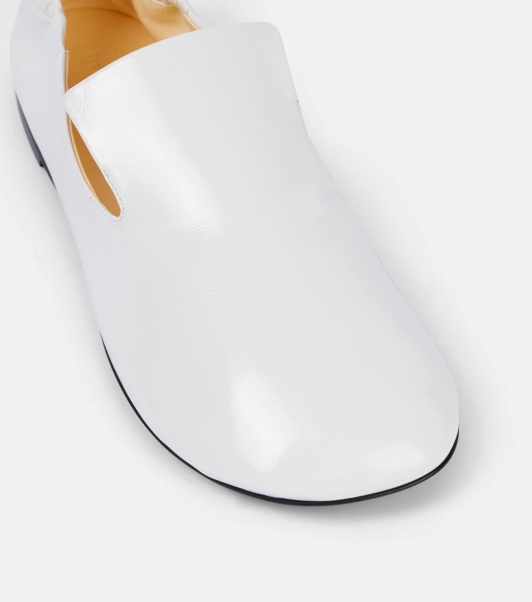 Glove leather loafers - 5