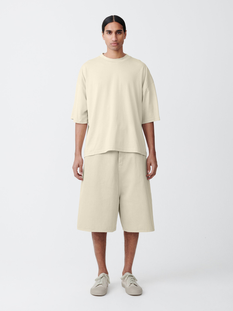 Reverse Denim Shorts 2