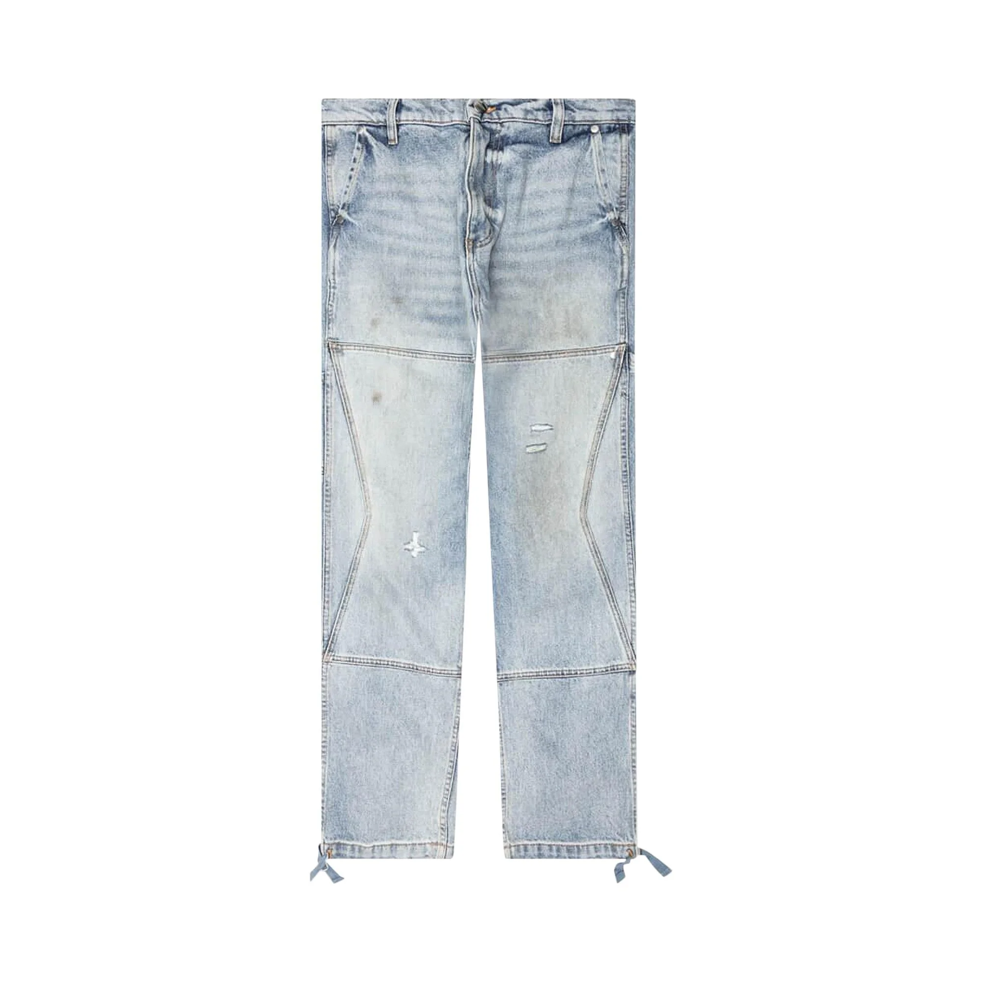 Rhude Reza Denim Double Knee Pant 'Indigo' - 1