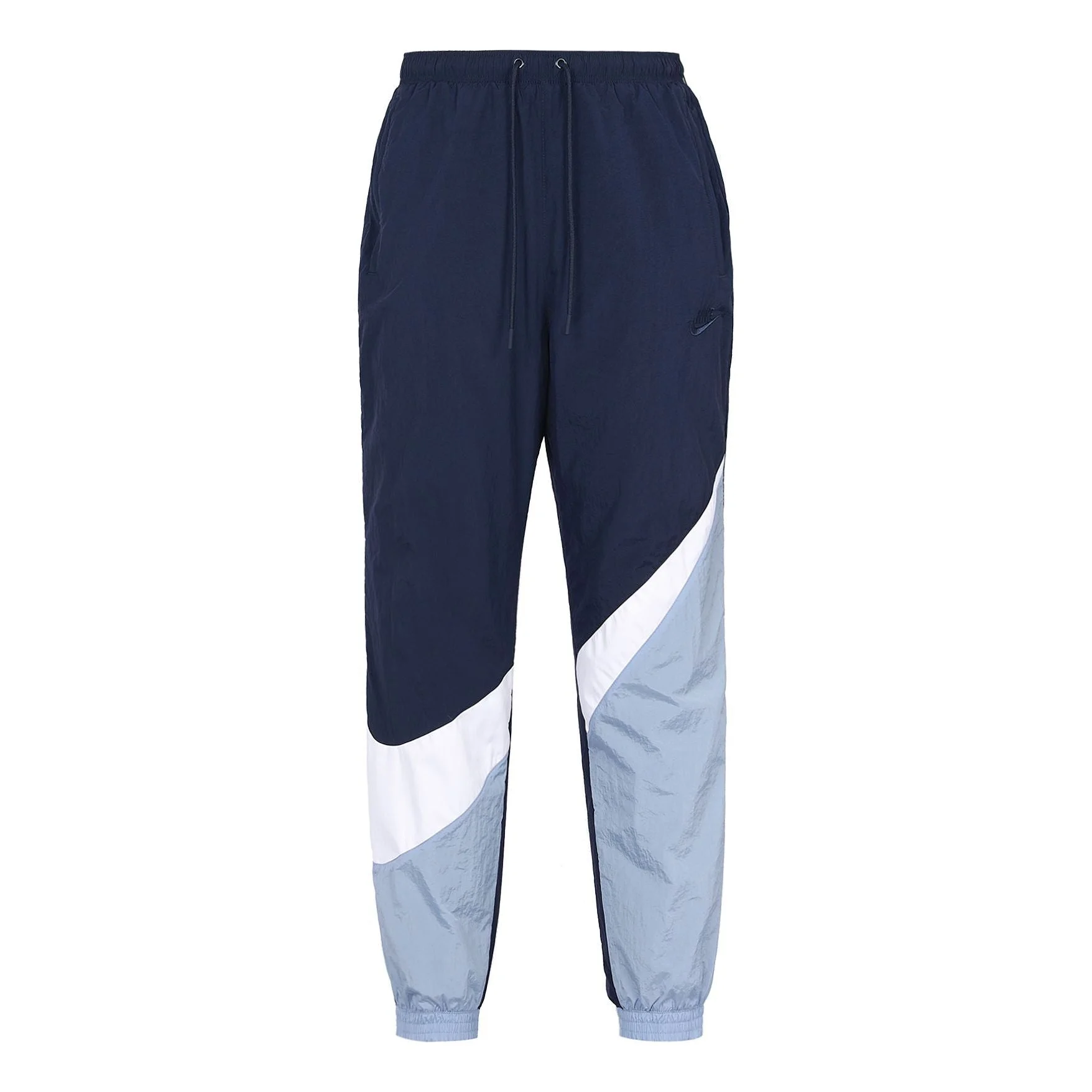 Men's Nike Large Sports Woven Blue Long Pants/Trousers AR9895-451 - 1