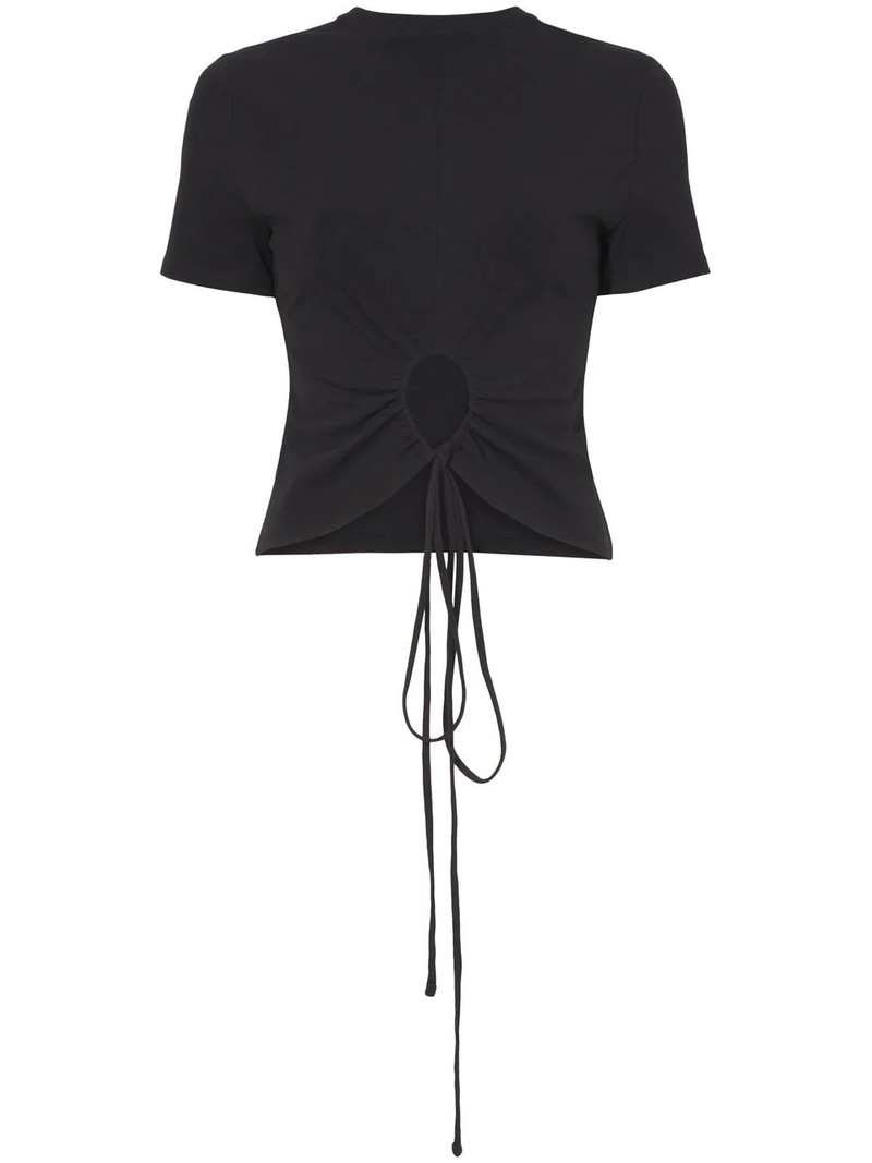 cut-out detailed T-shirt 1