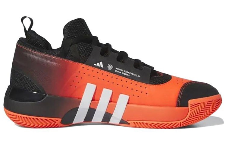 Adidas D.O.N. Issue 5 Shoes IE8326 Black Orange White - Men\'s Size 11 Adidas D.O.N. Issue 5 Shoes IE8326 Black Orange White  main image 4