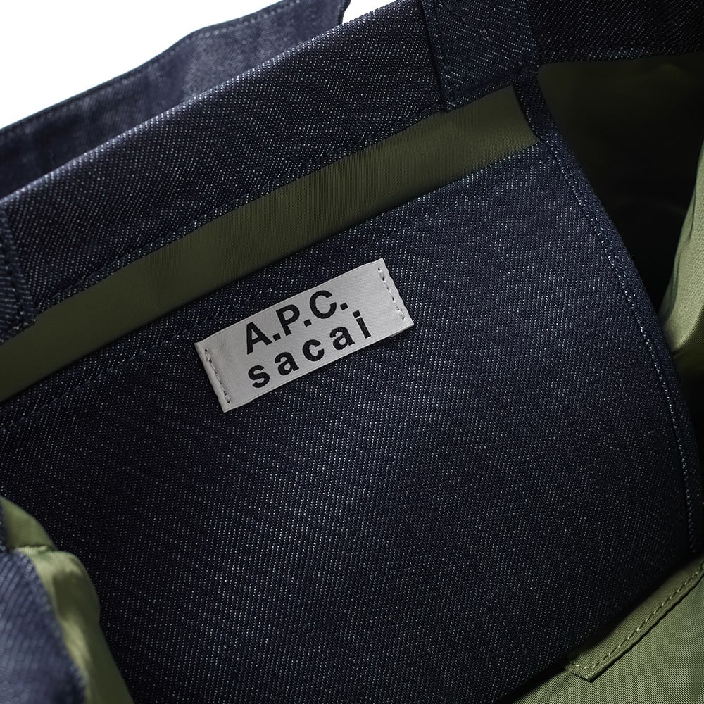 A.P.C. x Sacai Holly Tote Bag - 3