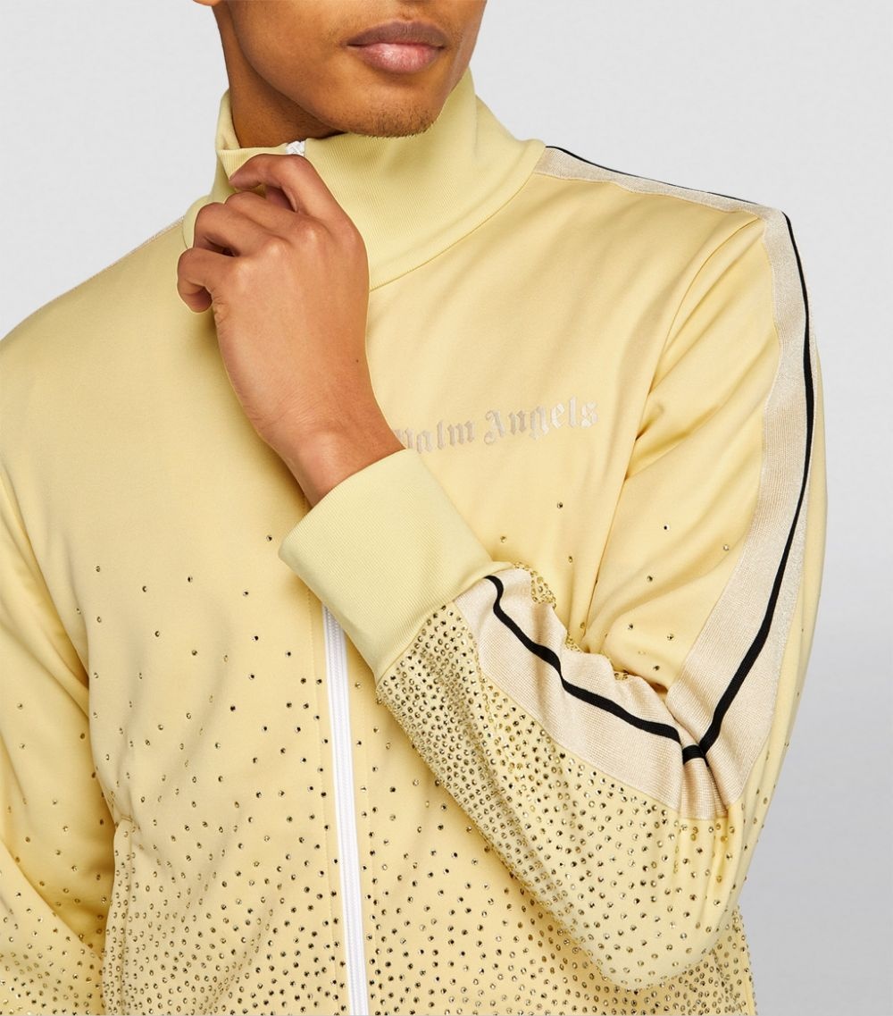 Embellished Zip-Up Track Jacket - 6