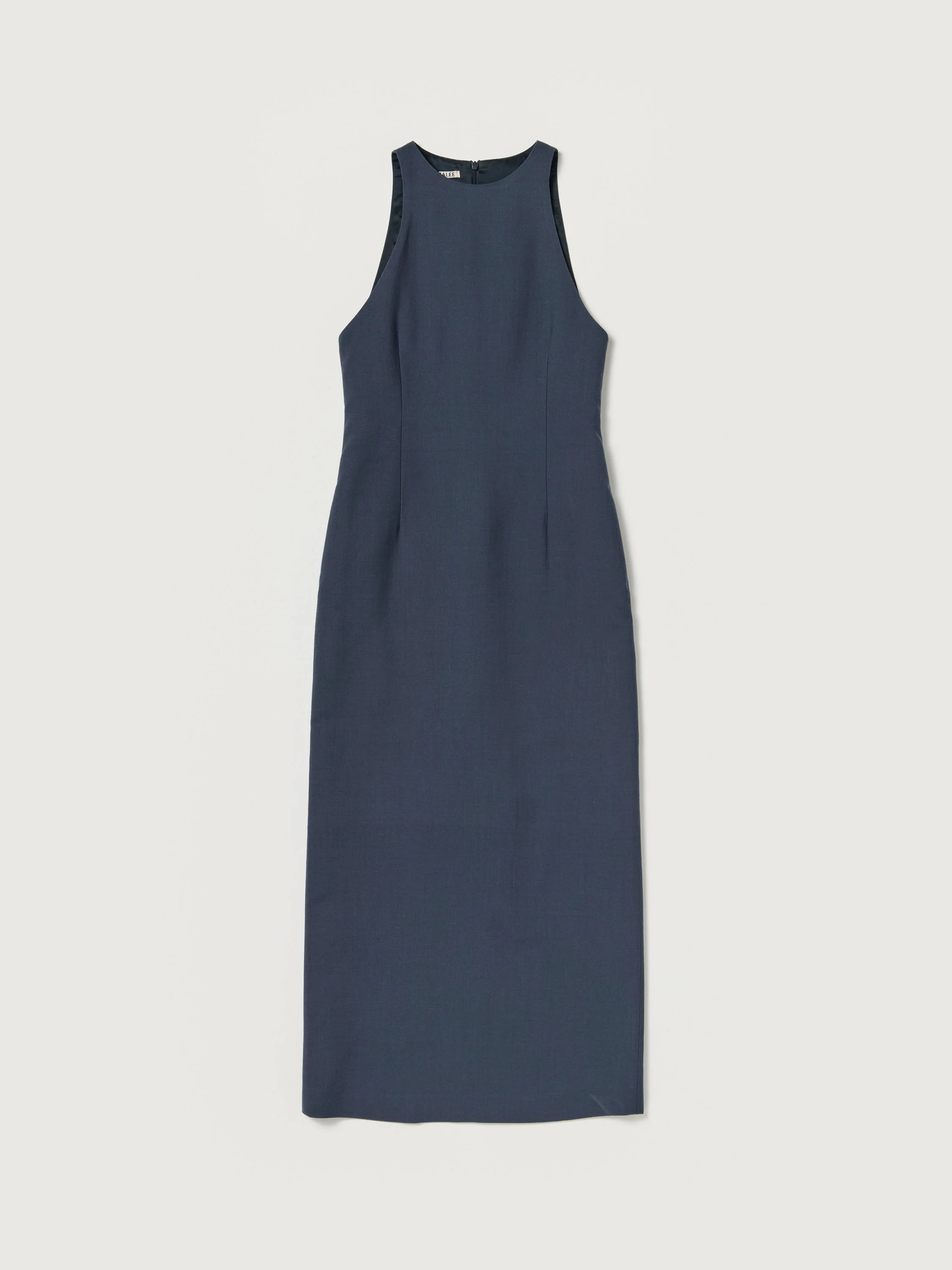 TENSE WOOL DOUBLE CLOTH SLEEVELESS DRESS - 1