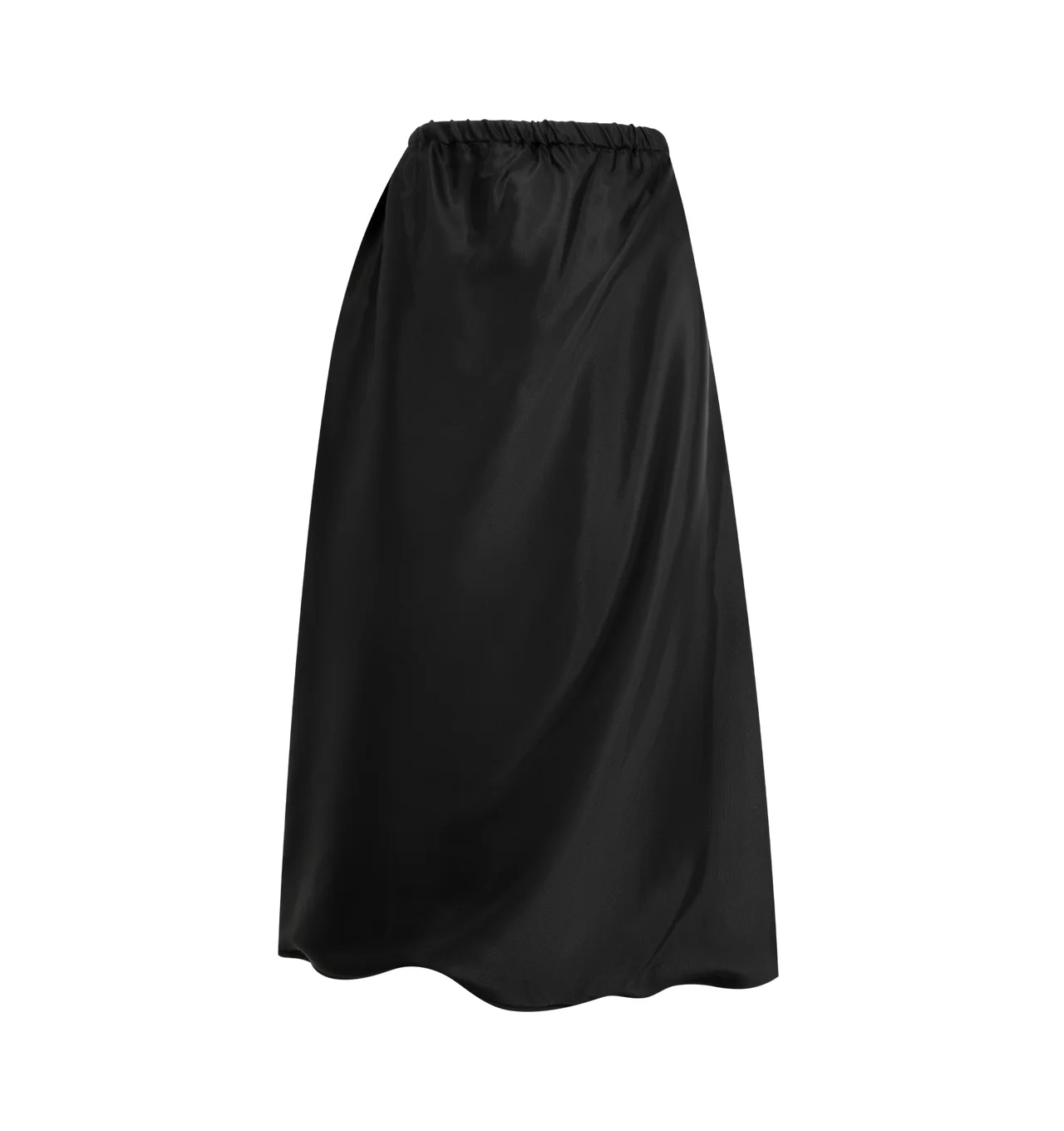 WASHED TWILL SKIRT - 1