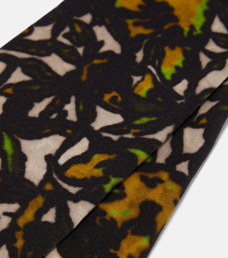 Dries Van Noten Printed gloves outlook