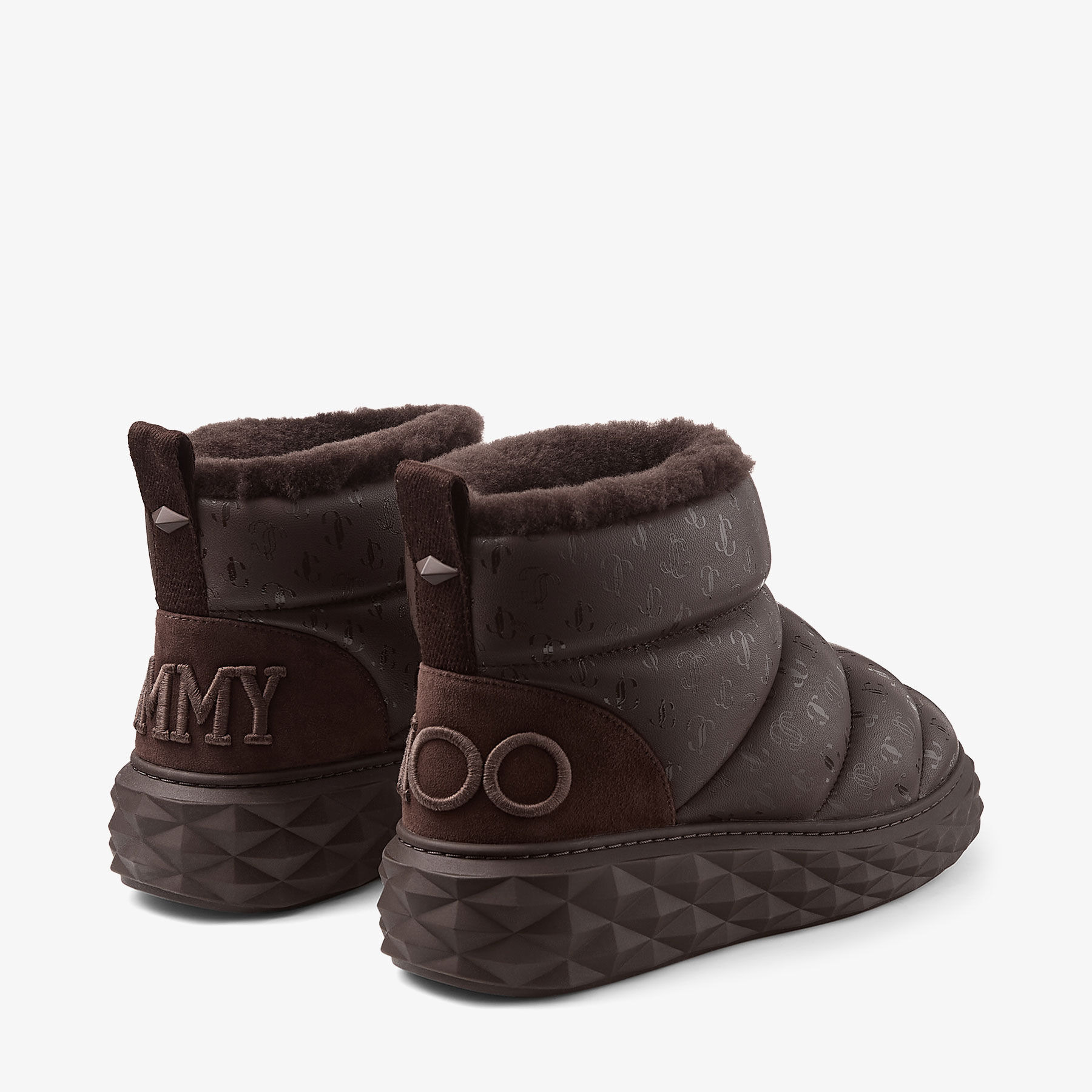 Xan
Chocolate Soft Nappa Leather Ankle Boots with Shearling Lining - 5